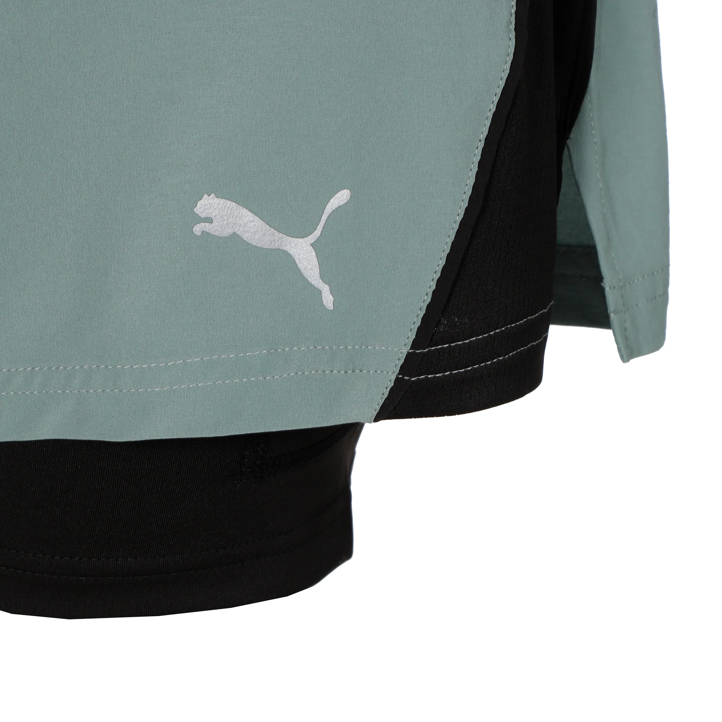 Velocity 2in1 Laufshorts Herren-grün - Image 3