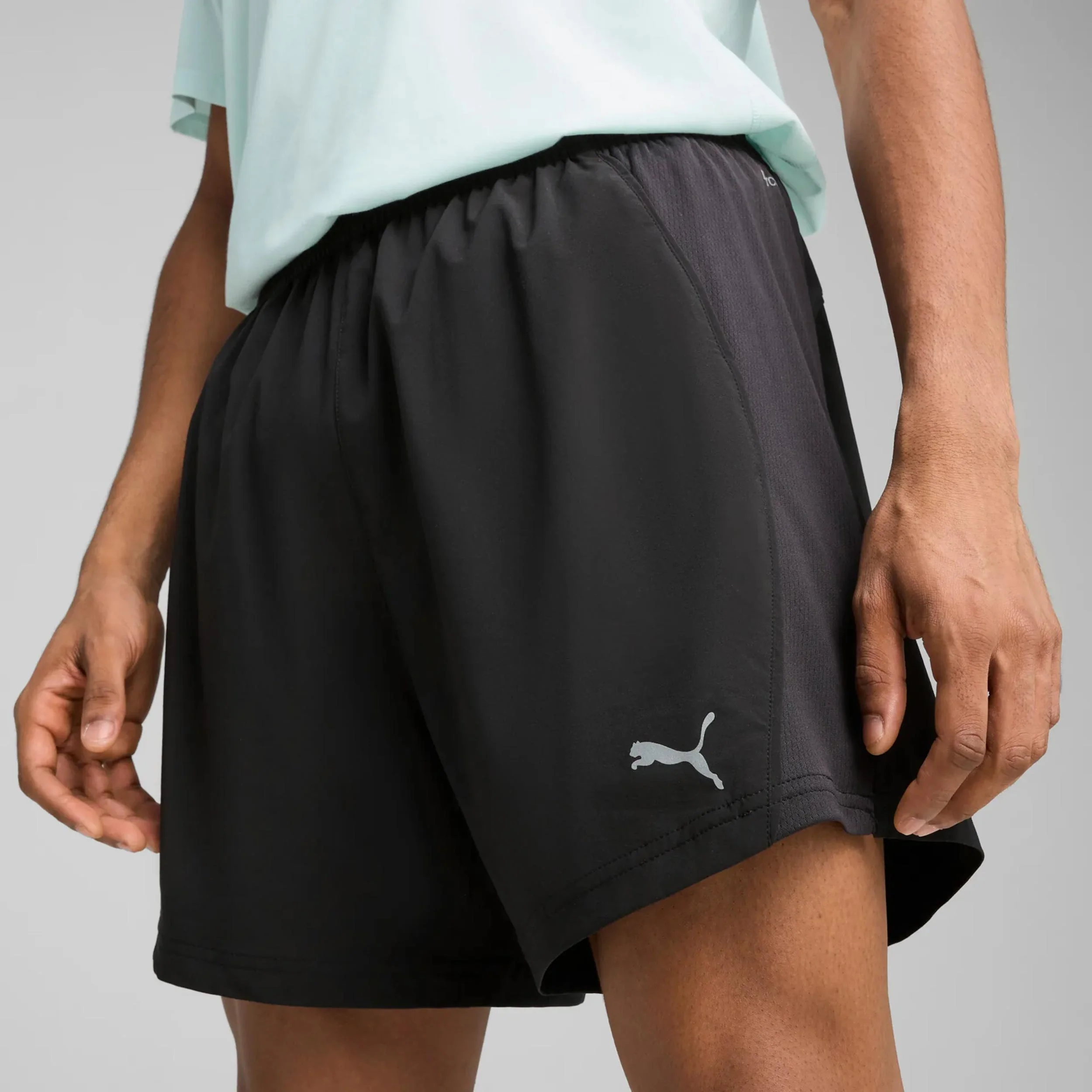 Velocity 5in Laufshorts Herren-Schwarz - Image 3
