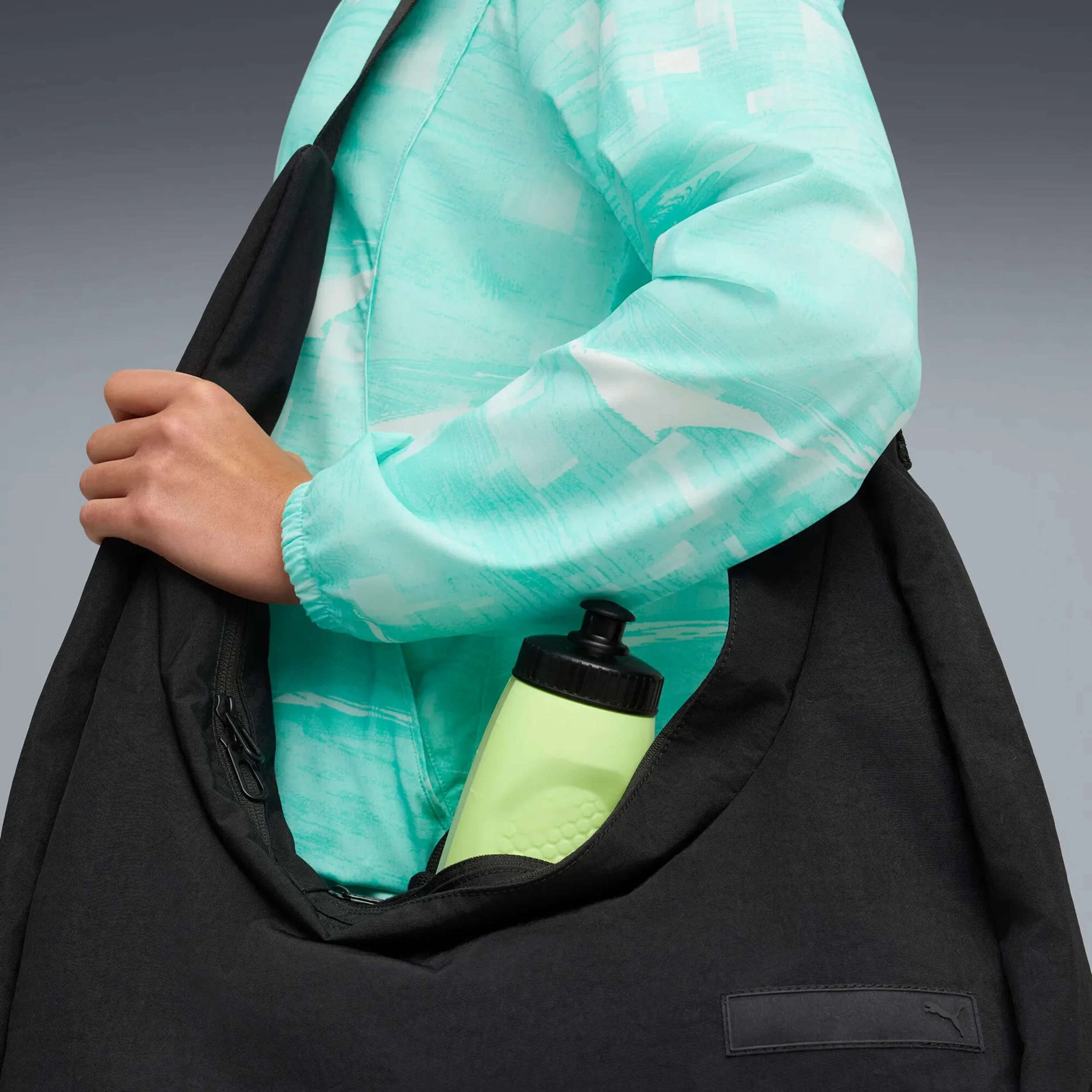 Velocity AOP Woven Laufjacke Damen-Grün - Image 4