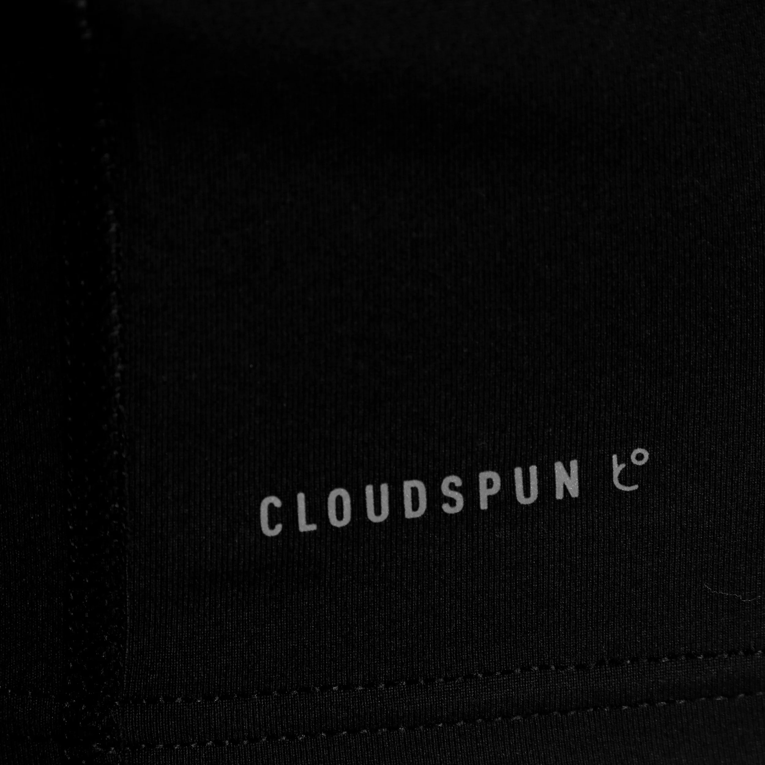Velocity Cloudspun 1/4 Zip Laufshirt Herren-Schwarz - Image 6