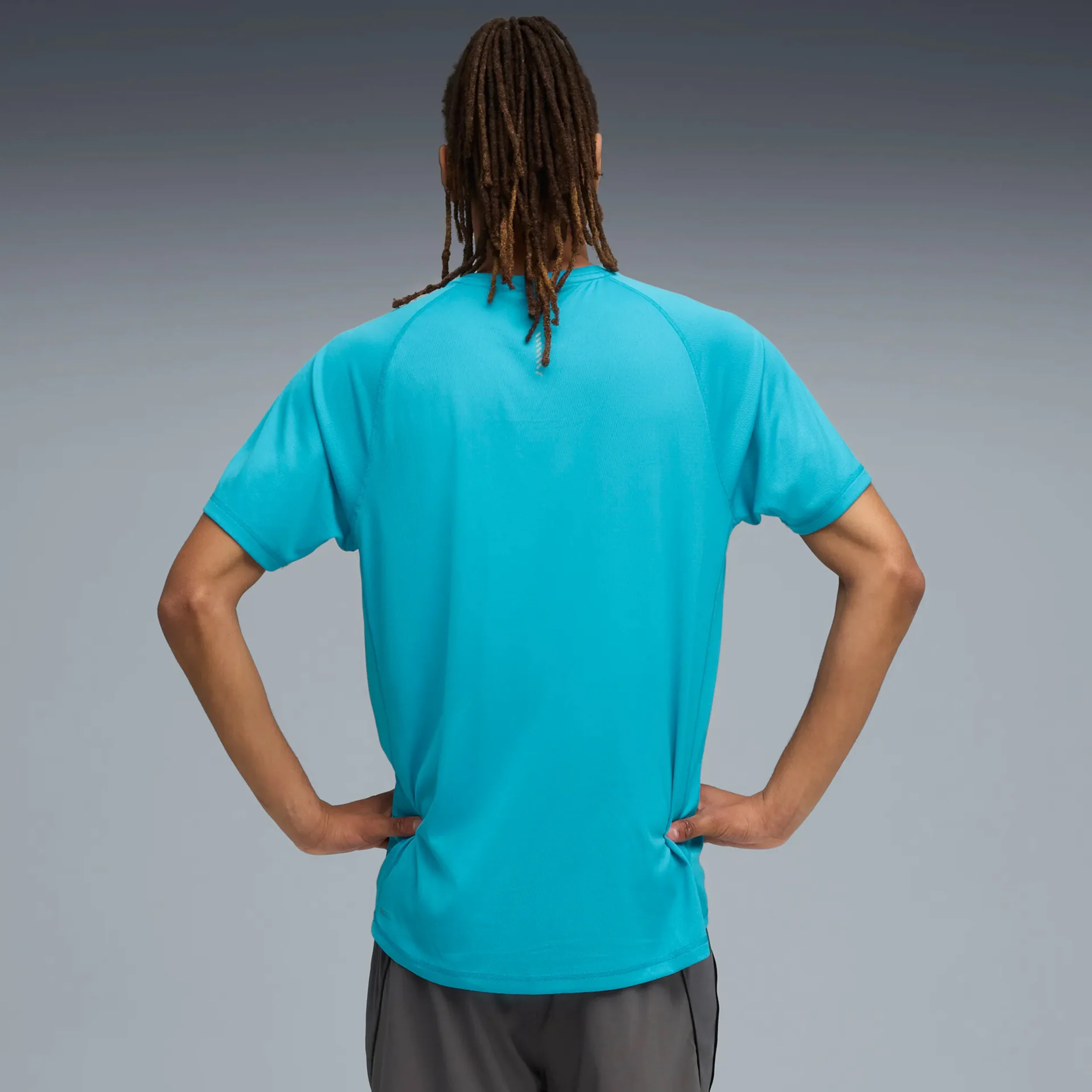 Velocity Laufshirt Herren-blau - Image 3