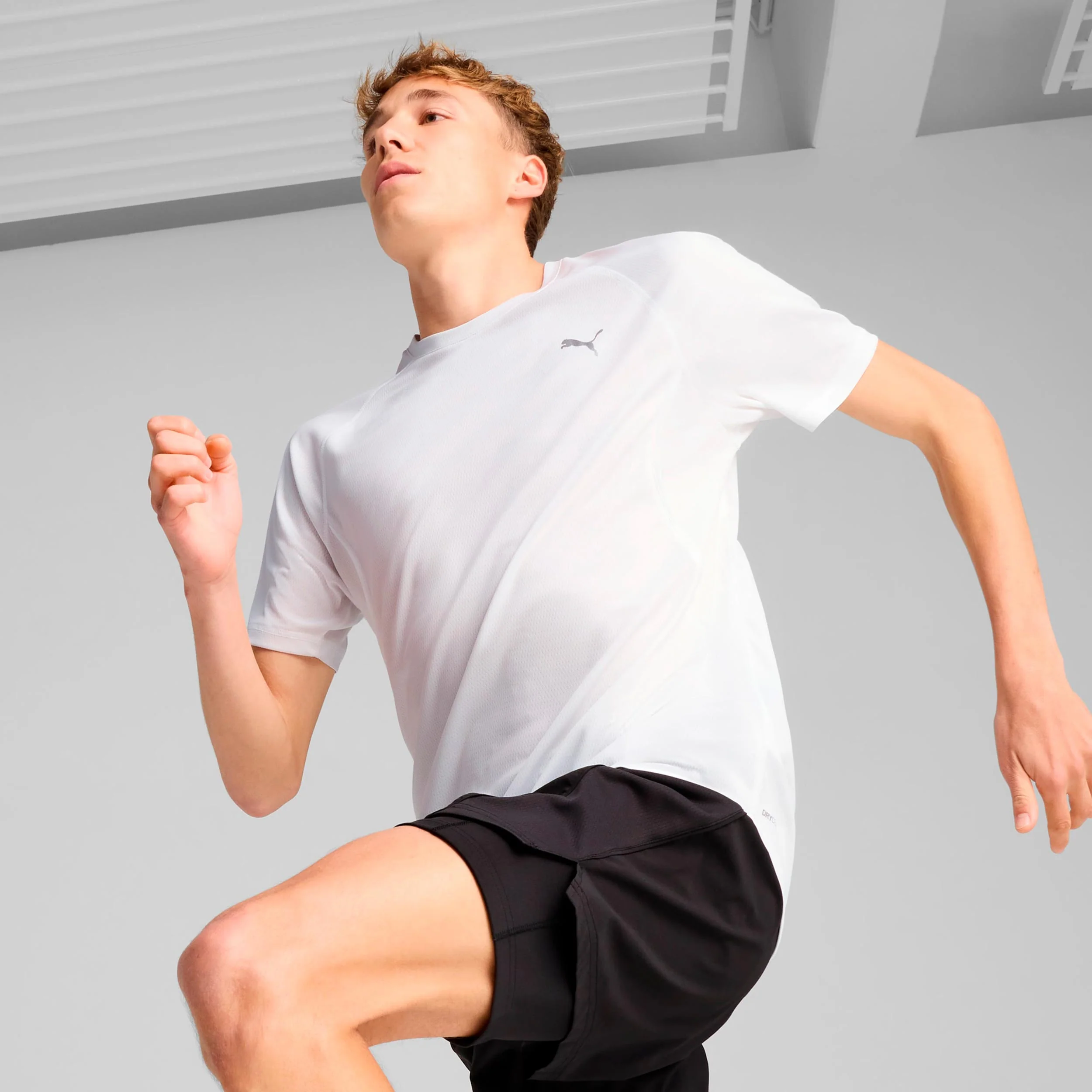 Velocity Laufshirt Herren-weiß - Image 3