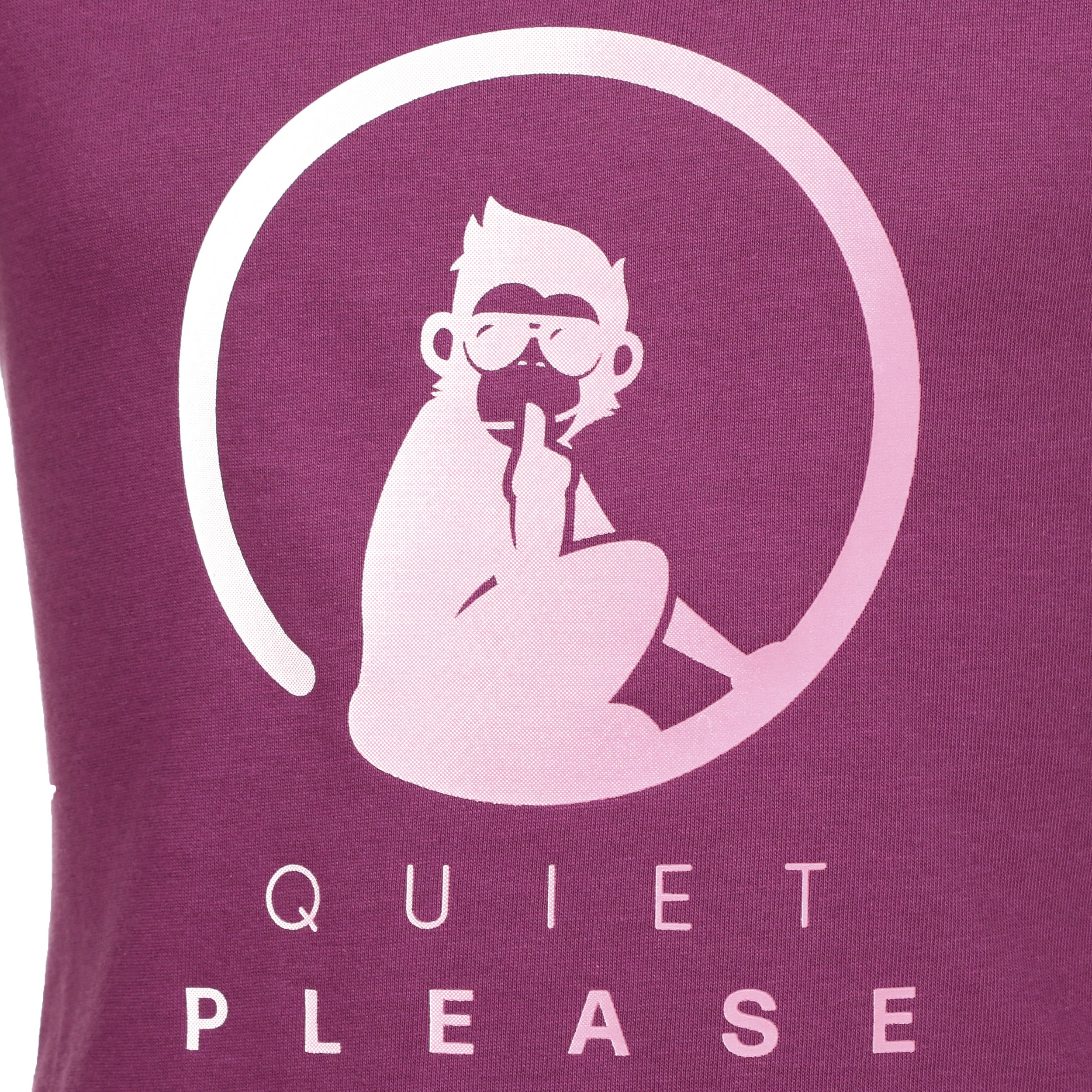 Baseline Logo T-Shirt Mädchen-Berry,Pink - Image 3