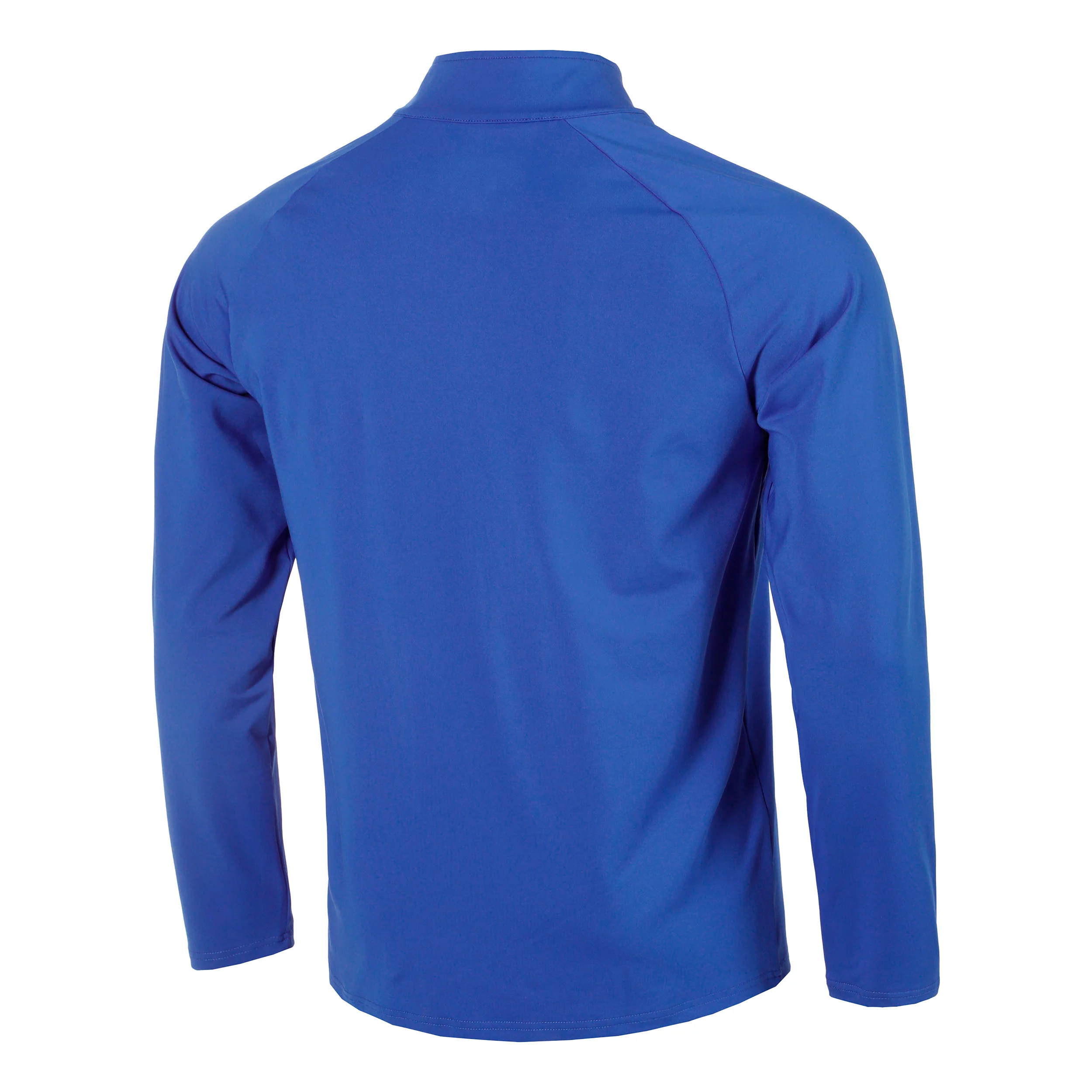 Big Serve 1/4 Zip Longsleeve Herren - blau, weiß - Image 2