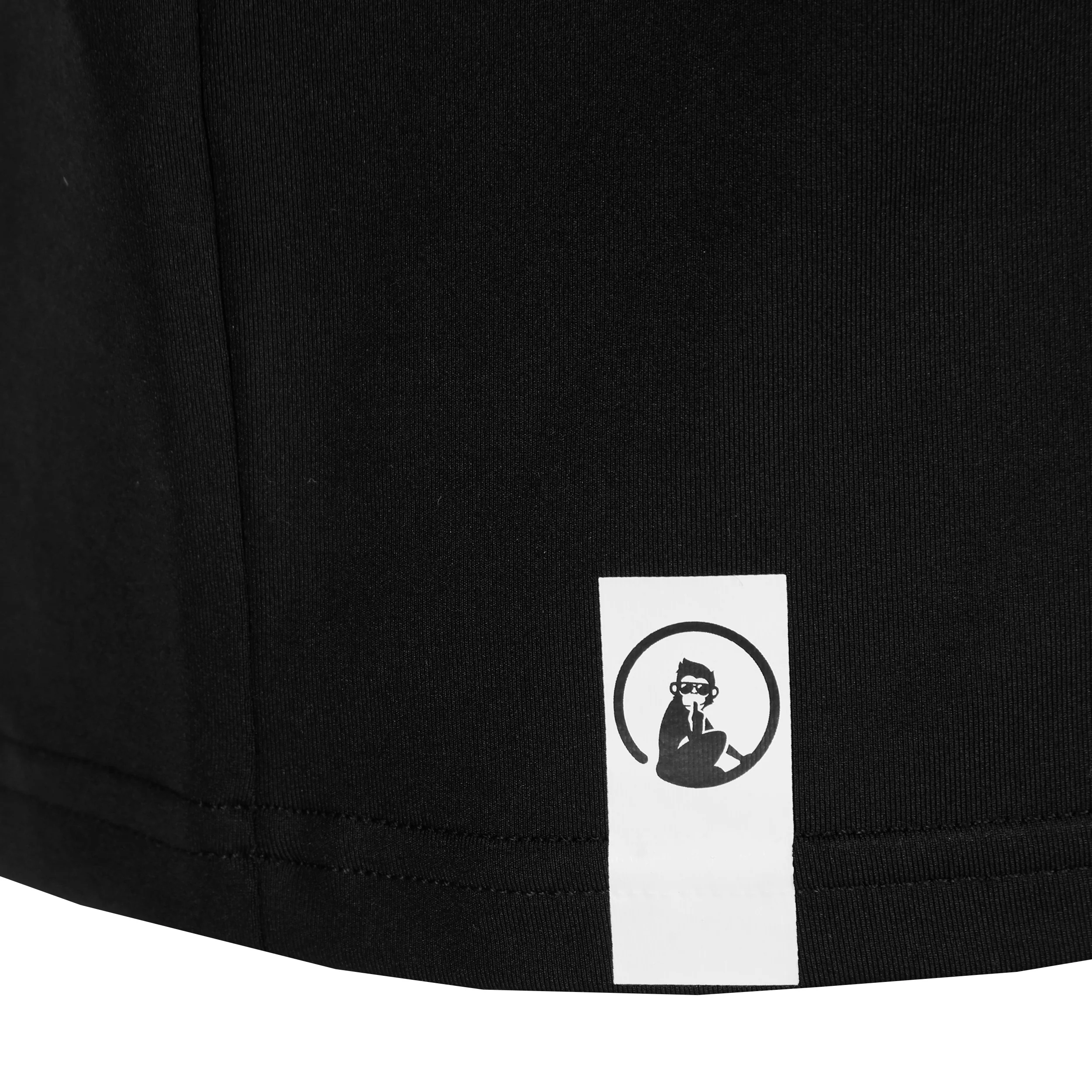 Big Serve 1/4 Zip Longsleeve Herren-Schwarz - Image 4