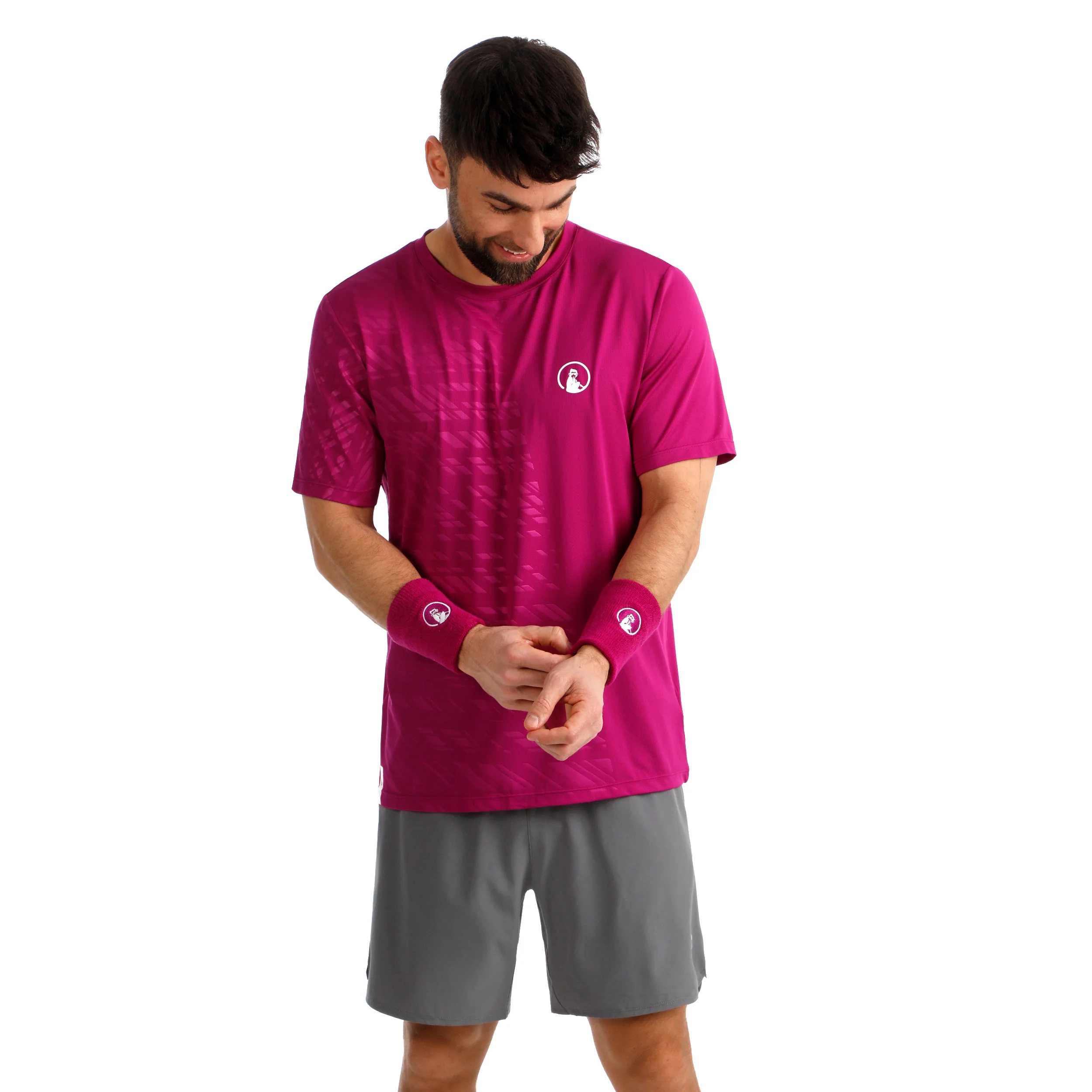 Challenger 2in1s 7in Shorts Herren - grau, weiß - Image 7