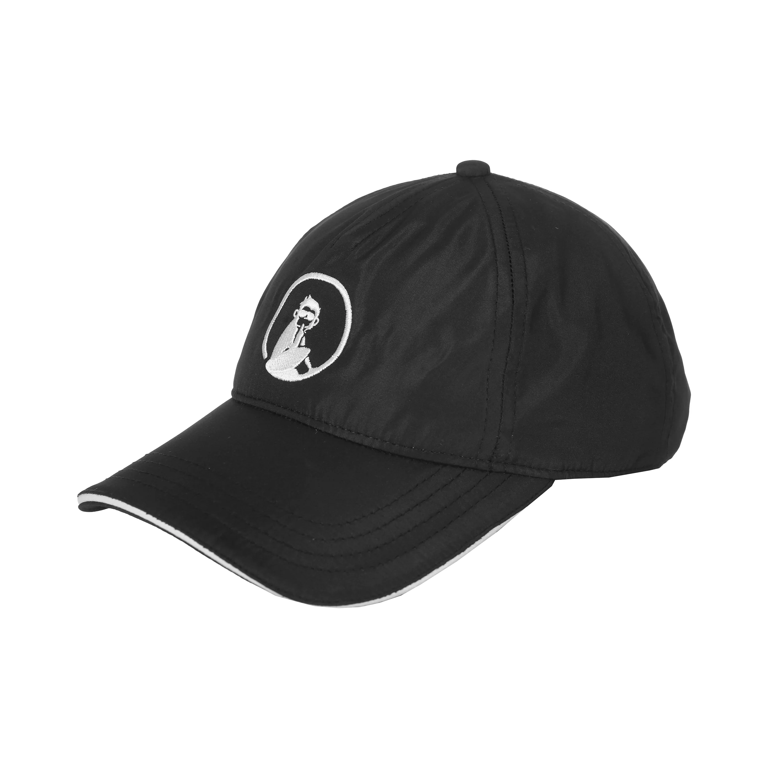 Court Cap Kinder-schwarz,weiß