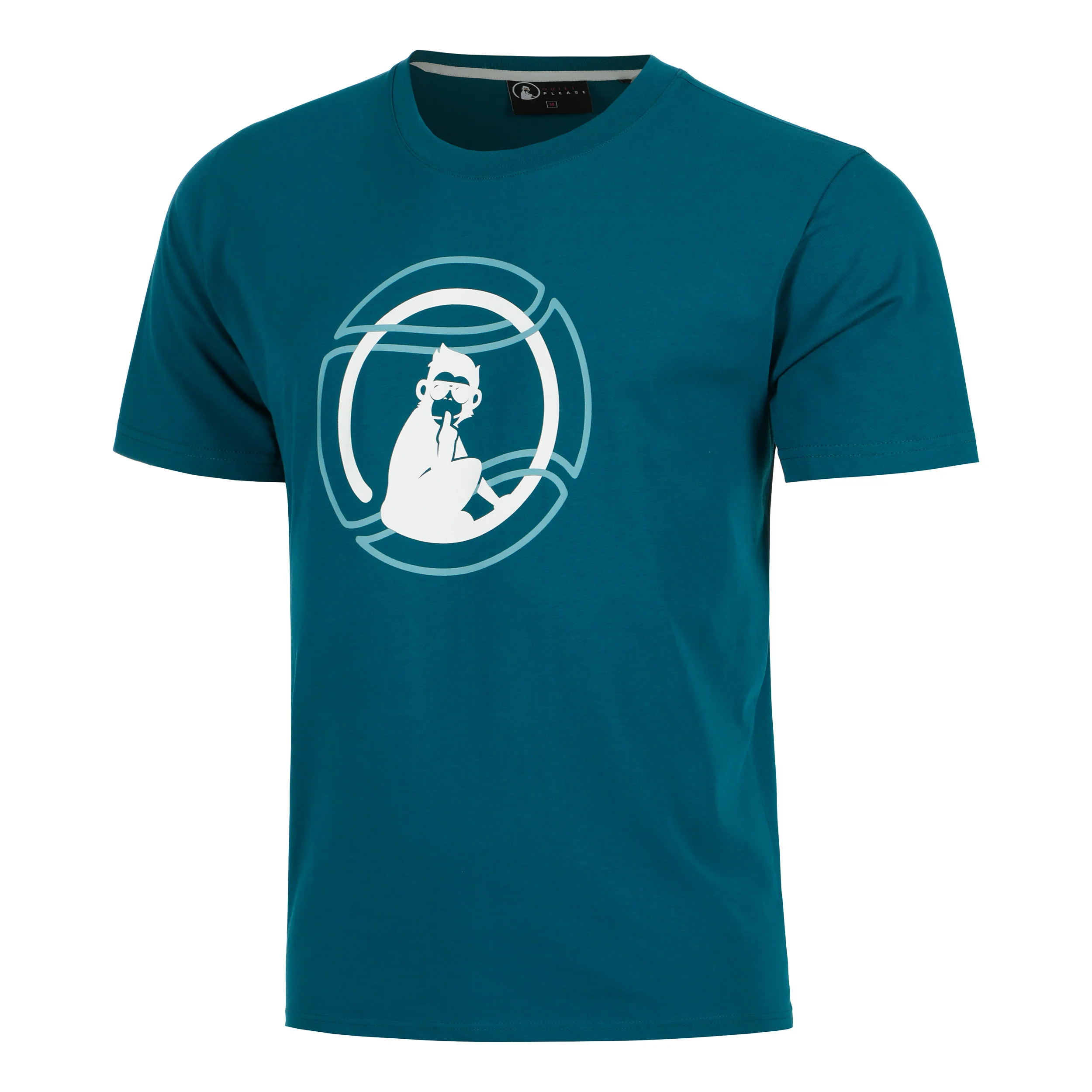 Create Bracket T-Shirt Herren-Petrol,Mehrfarbig
