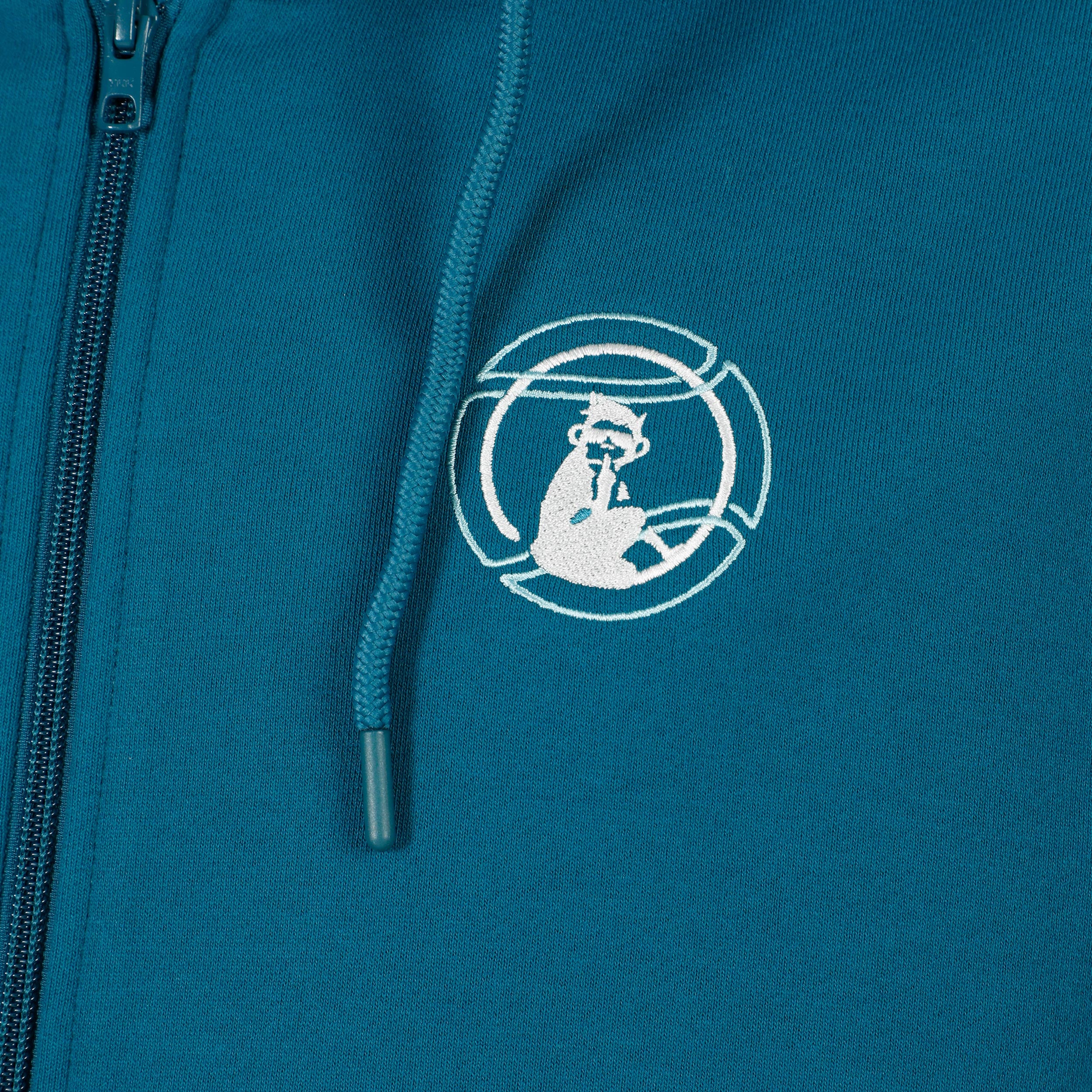 Create Bracket Zip Sweatjacke Herren-Petrol,Mehrfarbig - Image 3