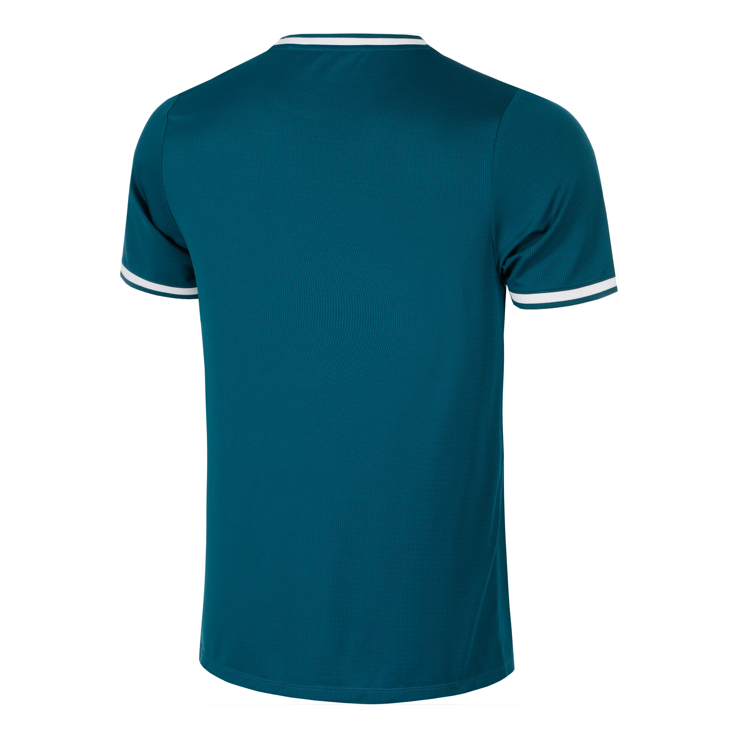 Create Break Ringer T-Shirt Herren-Petrol,Weiß - Image 2
