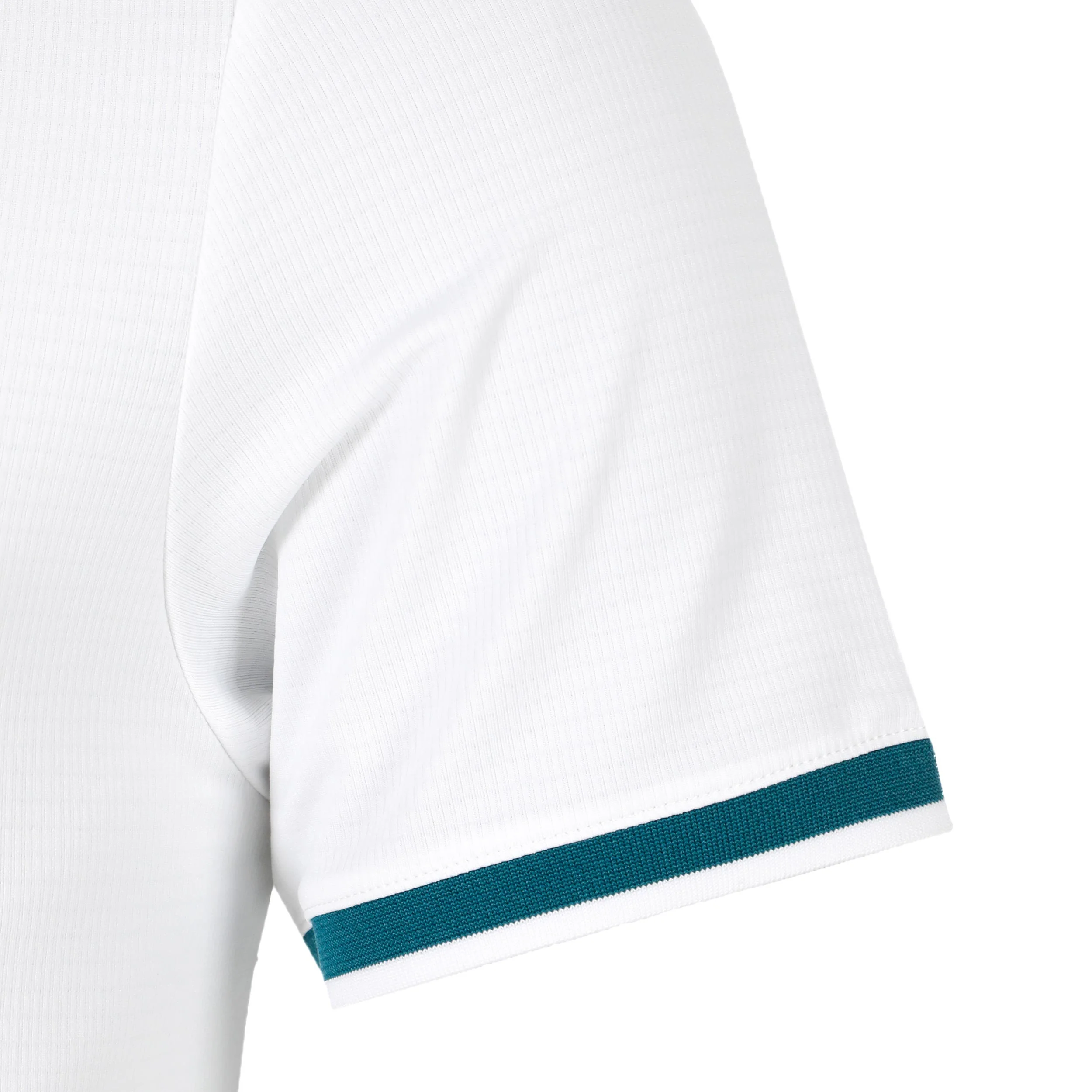 Create Break Ringer T-Shirt Herren-Weiß,Petrol - Image 4