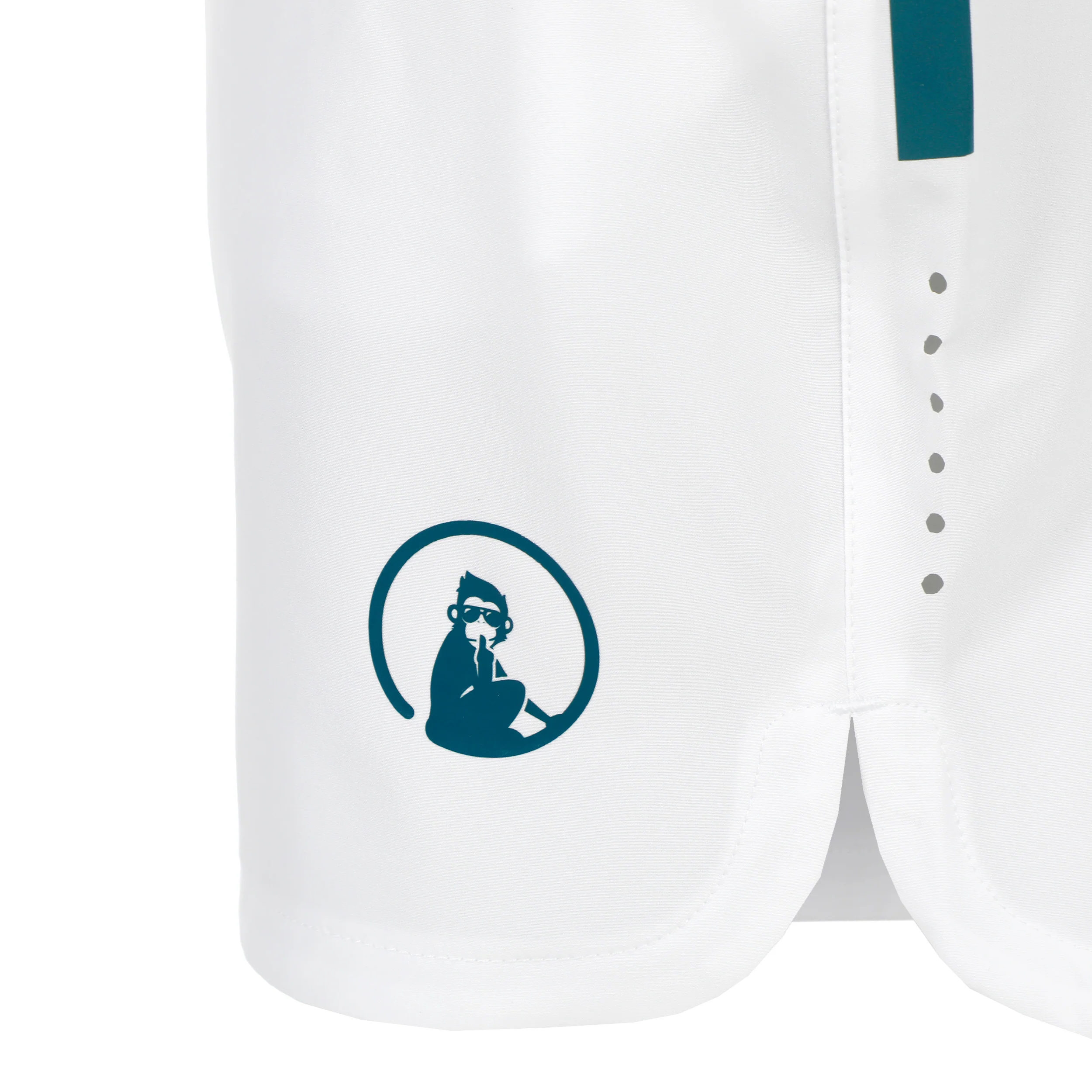 Create Drop 7in Shorts Herren-Weiß,Petrol - Image 4