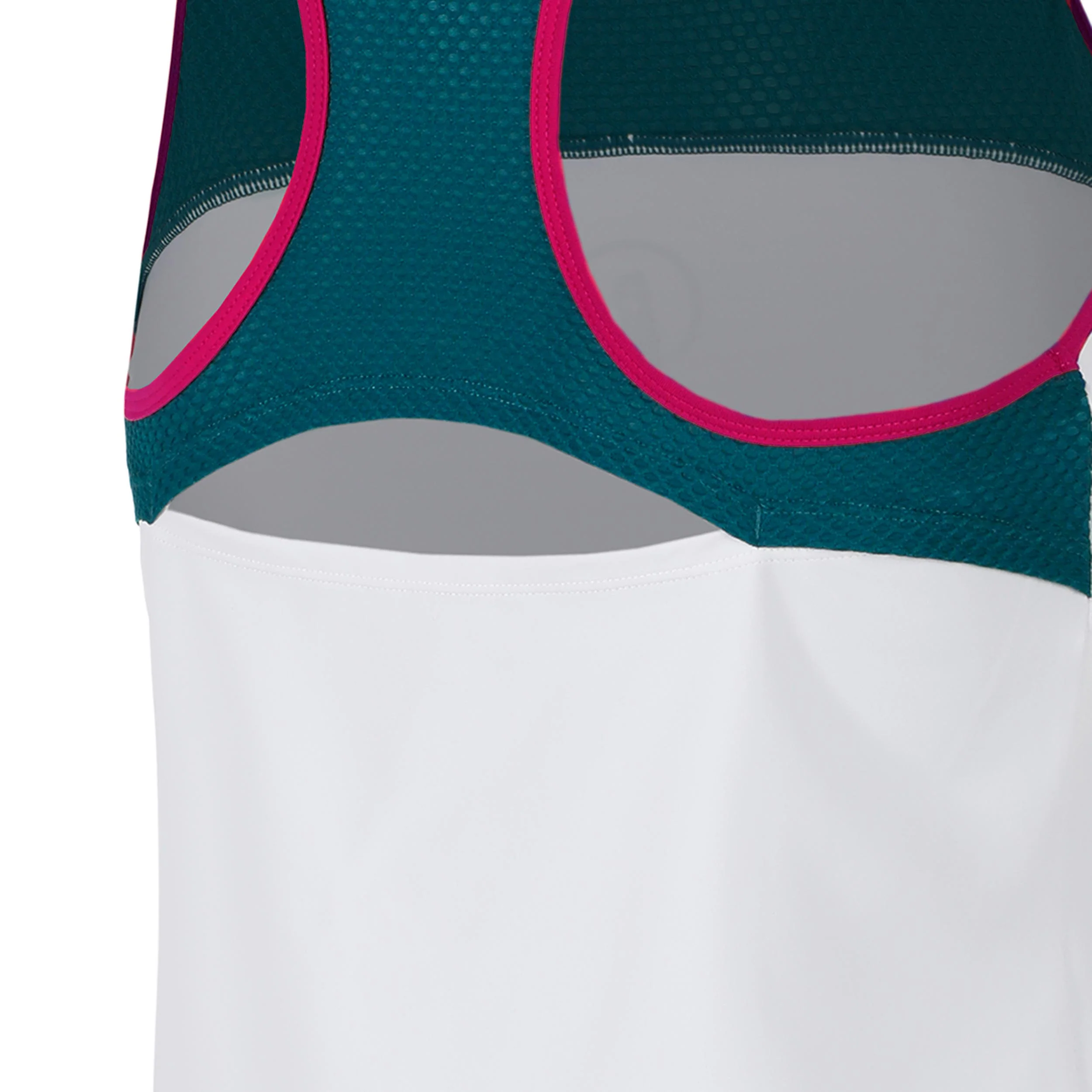 Create Racerback Tank-Top Damen-Petrol,Mehrfarbig - Image 4