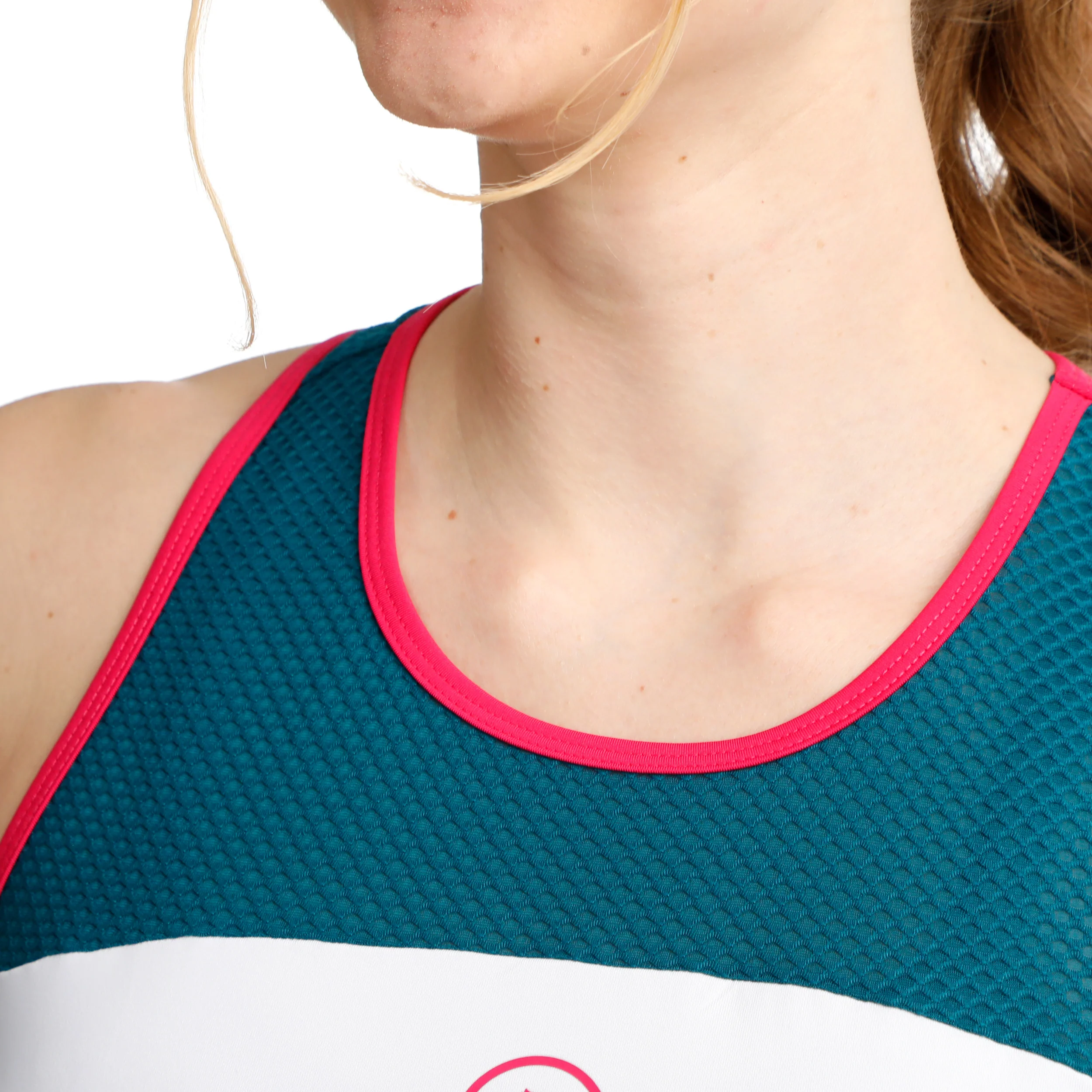 Create Racerback Tank-Top Damen-Petrol,Mehrfarbig - Image 8