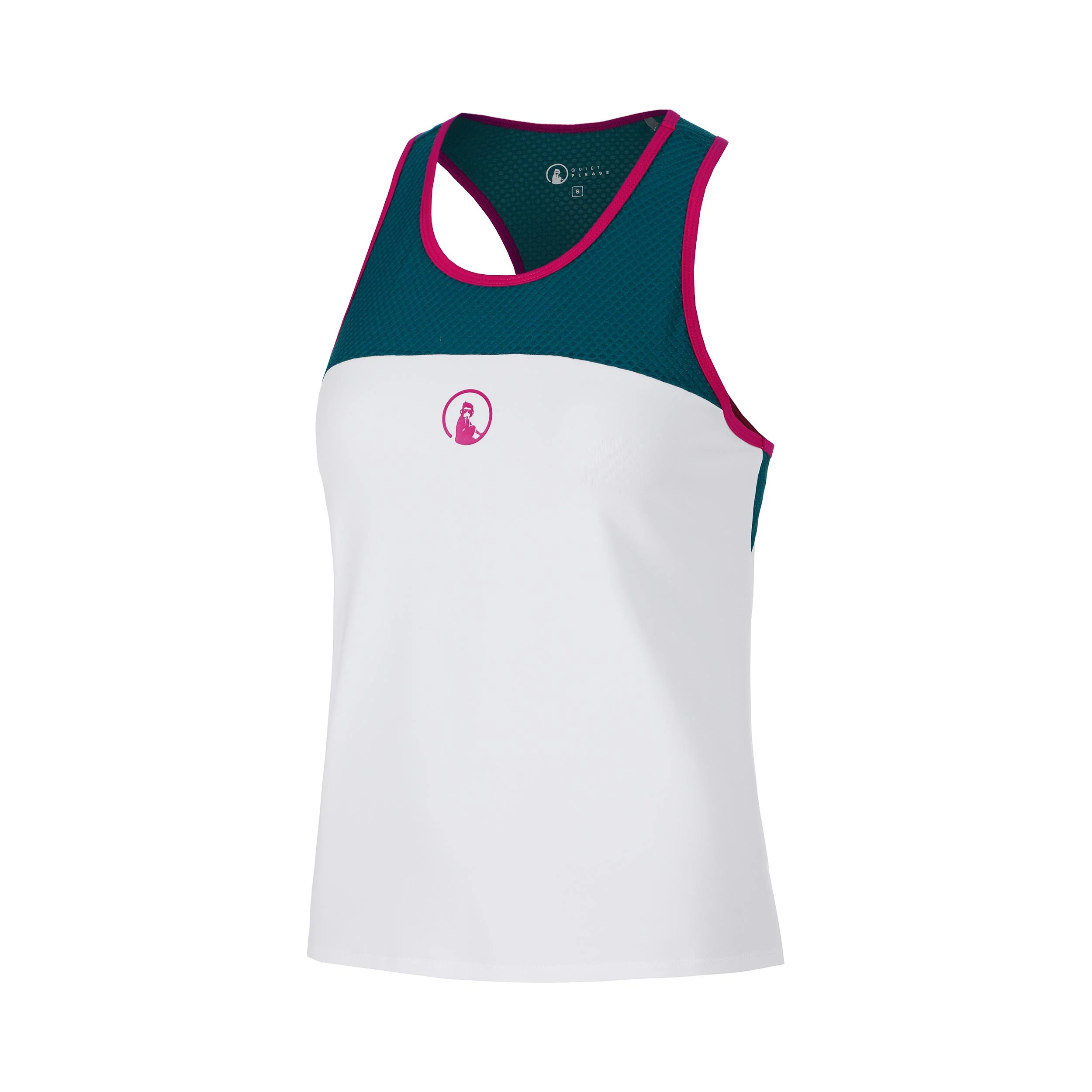 Create Racerback Tank-Top Mädchen-Petrol,Mehrfarbig
