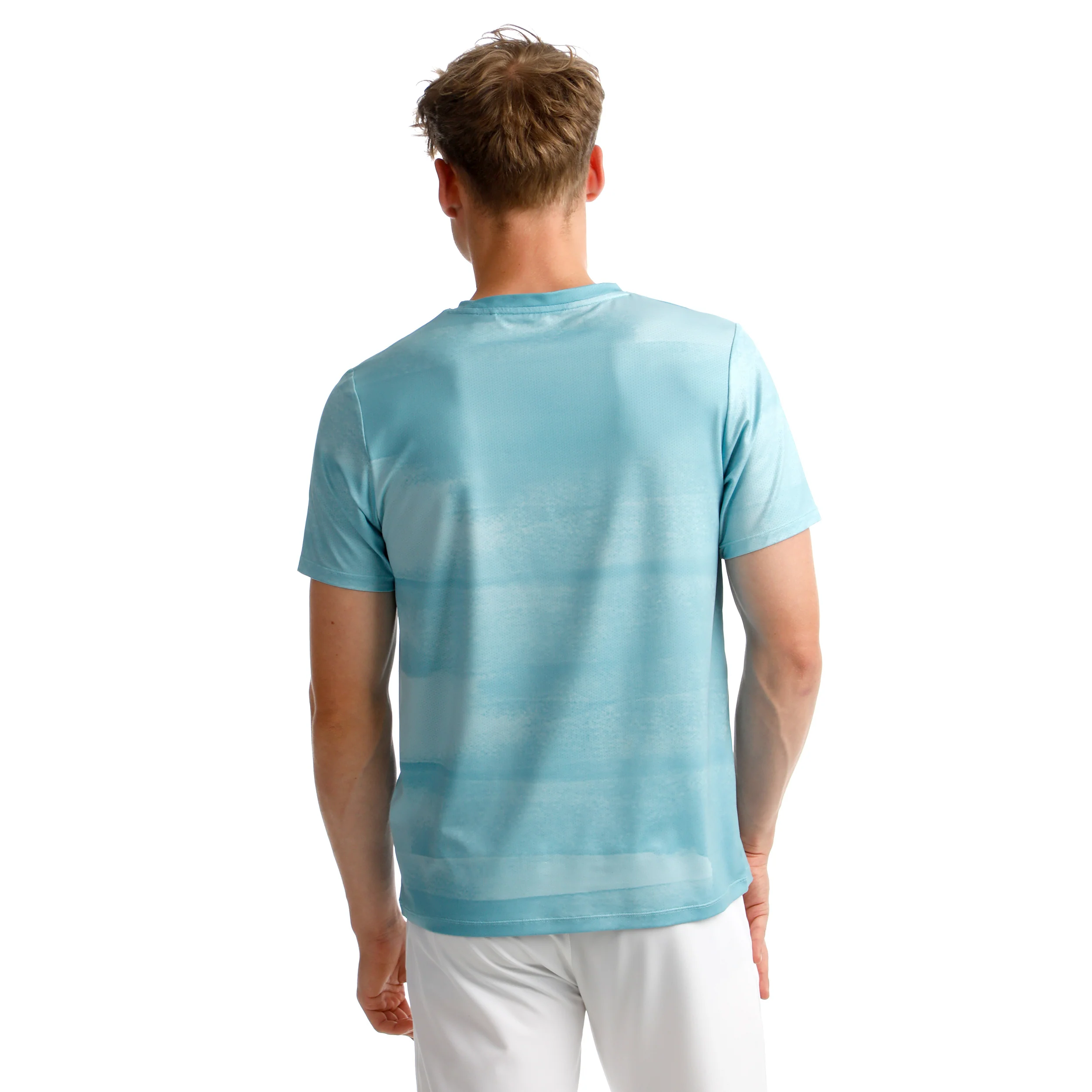 Create Receiver Wipe T-Shirt Herren-Hellblau,Weiß - Image 6