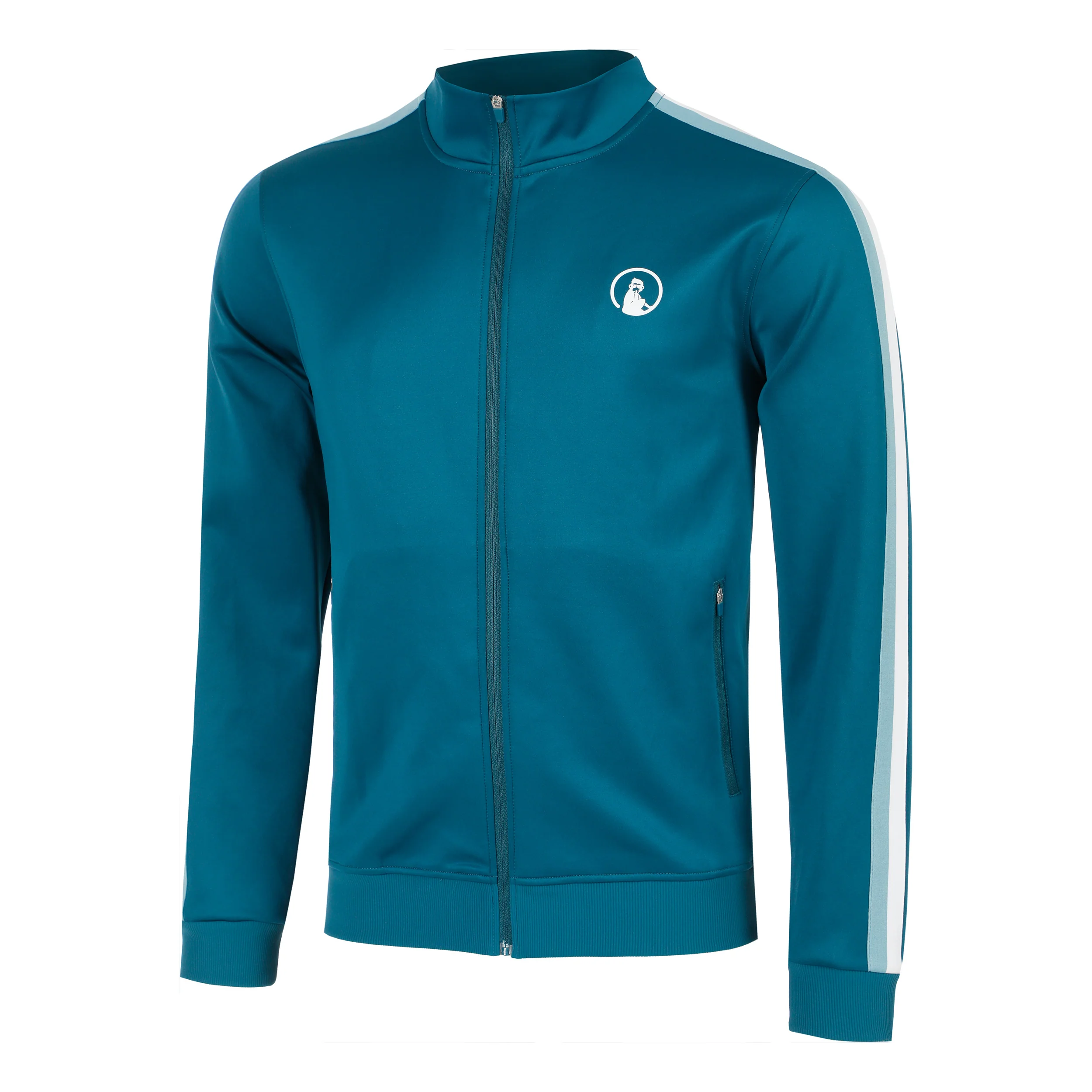 Create Stripes Trainingsjacke Herren-Petrol,Mehrfarbig