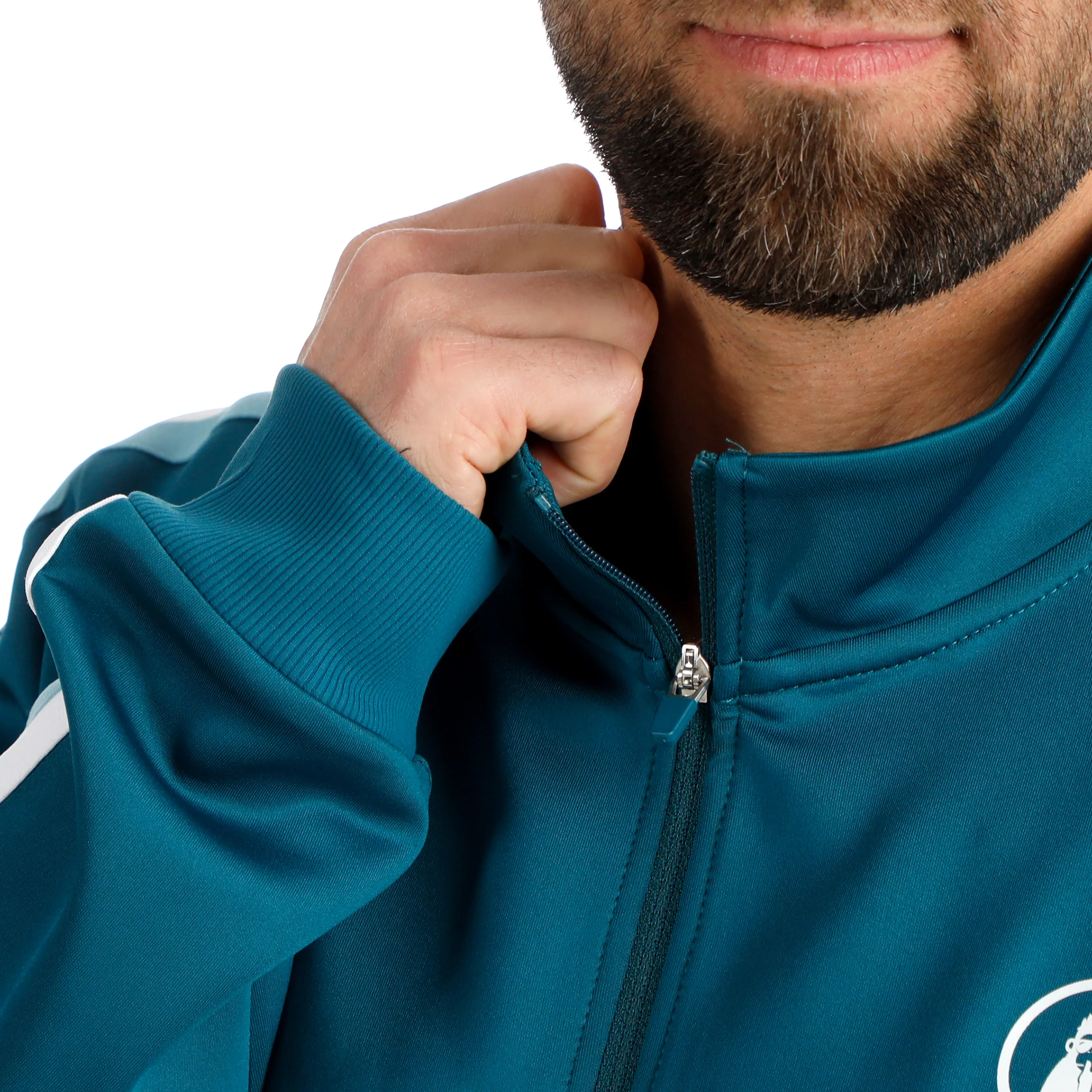 Create Stripes Trainingsjacke Herren-Petrol,Mehrfarbig - Image 8