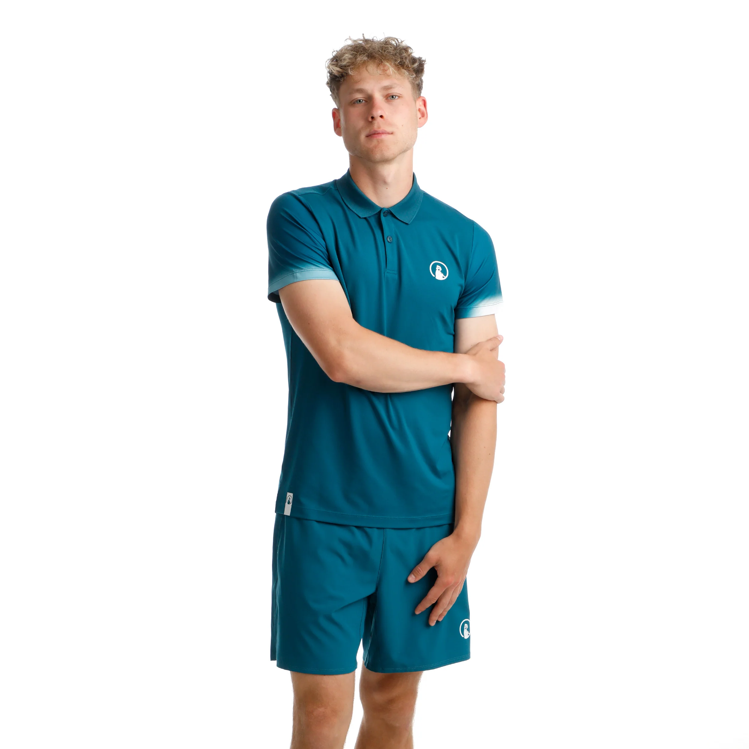 Create Tournament Polo Herren-Petrol,Mehrfarbig - Image 6