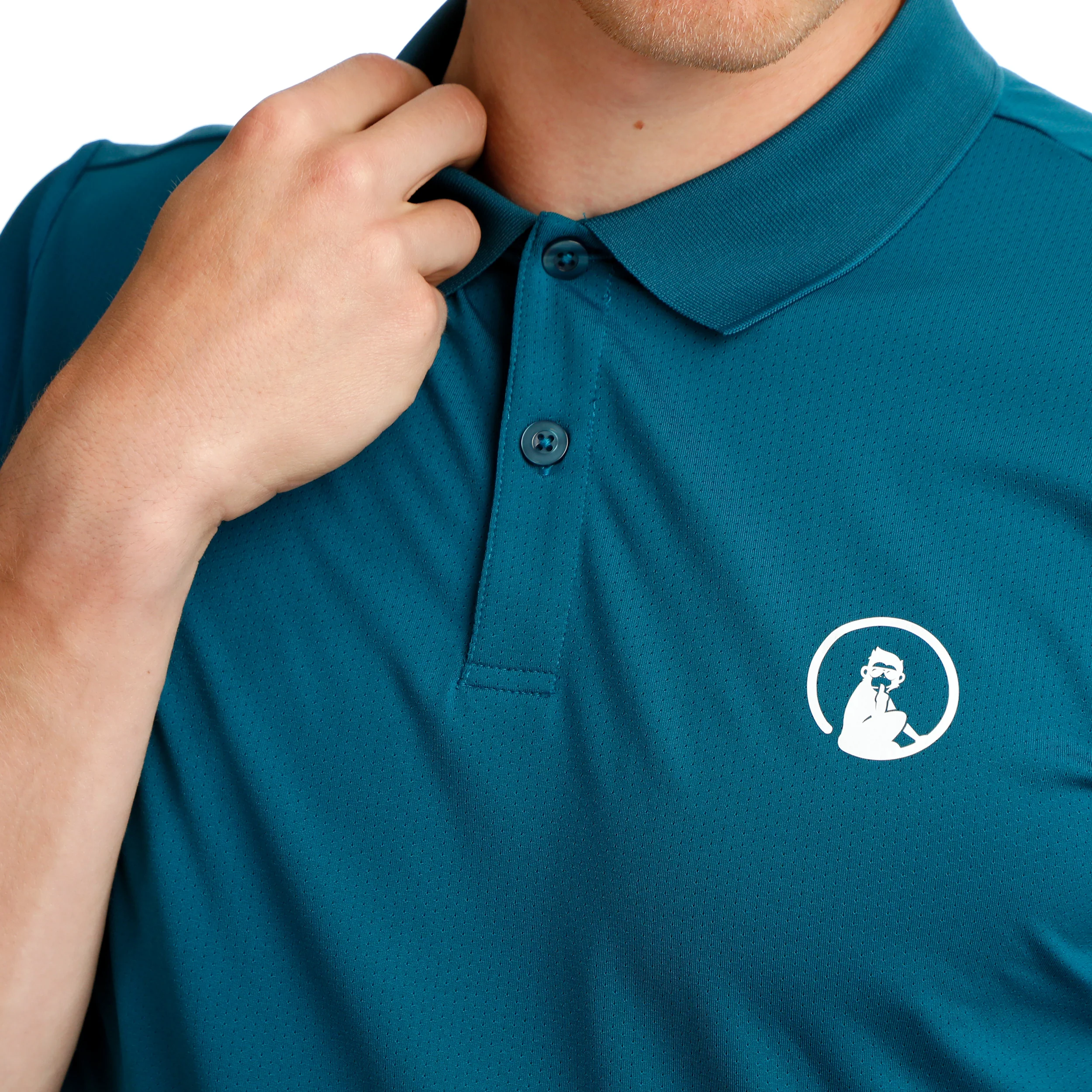 Create Tournament Polo Herren-Petrol,Mehrfarbig - Image 8