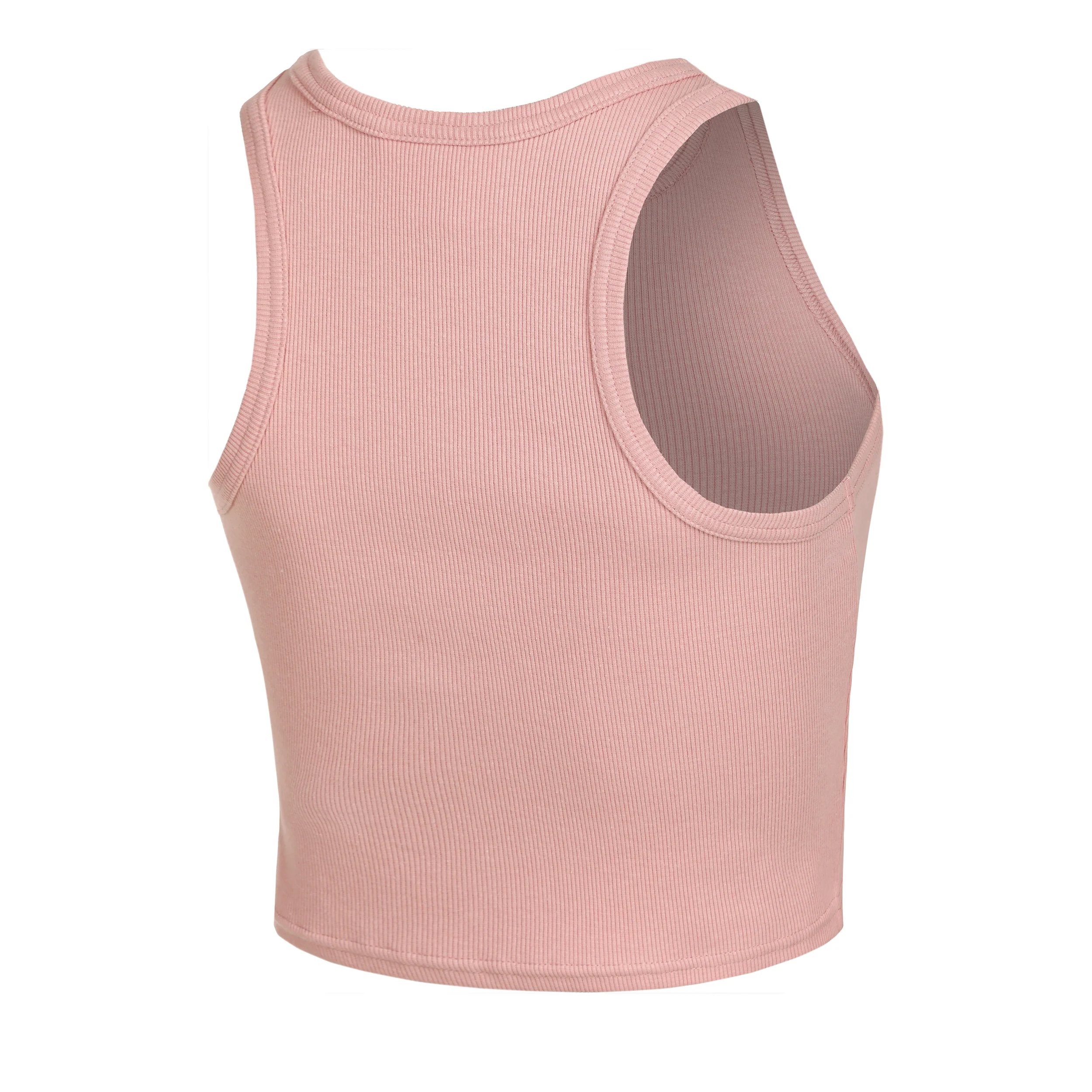 Crossroad Ribbed Tank-Top Damen-Altrosa,Rot - Image 2