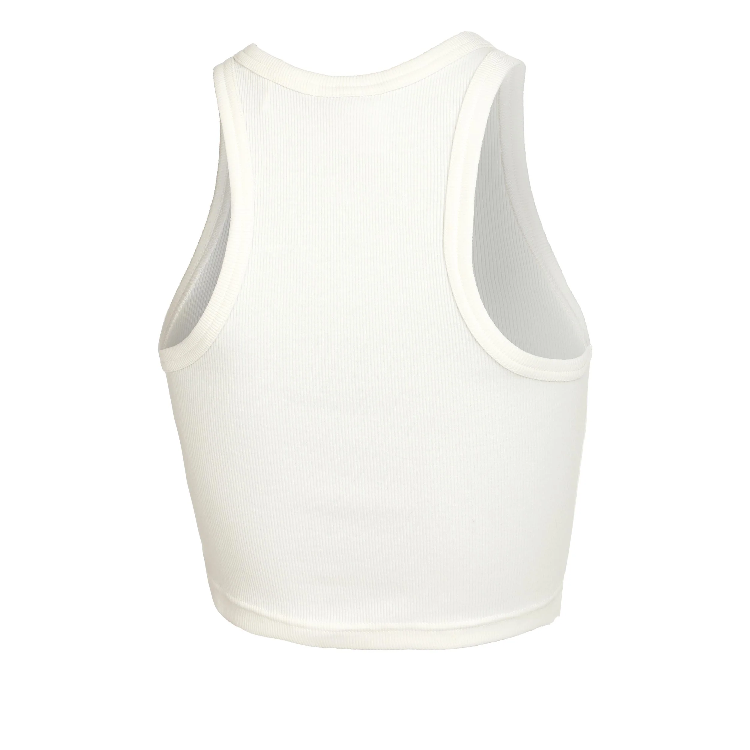 Crossroad Ribbed Tank-Top Damen-Weiß - Image 2