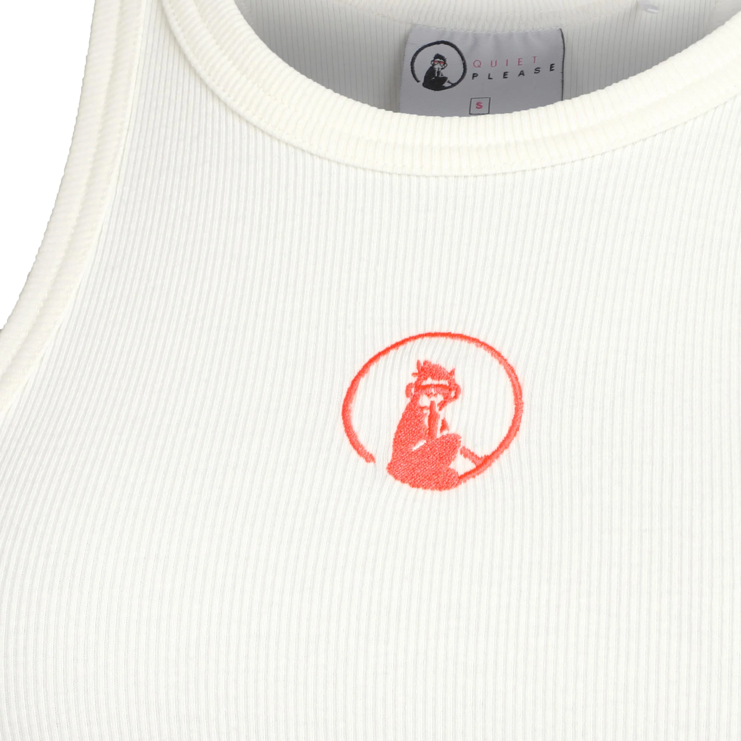 Crossroad Ribbed Tank-Top Damen-Weiß - Image 6