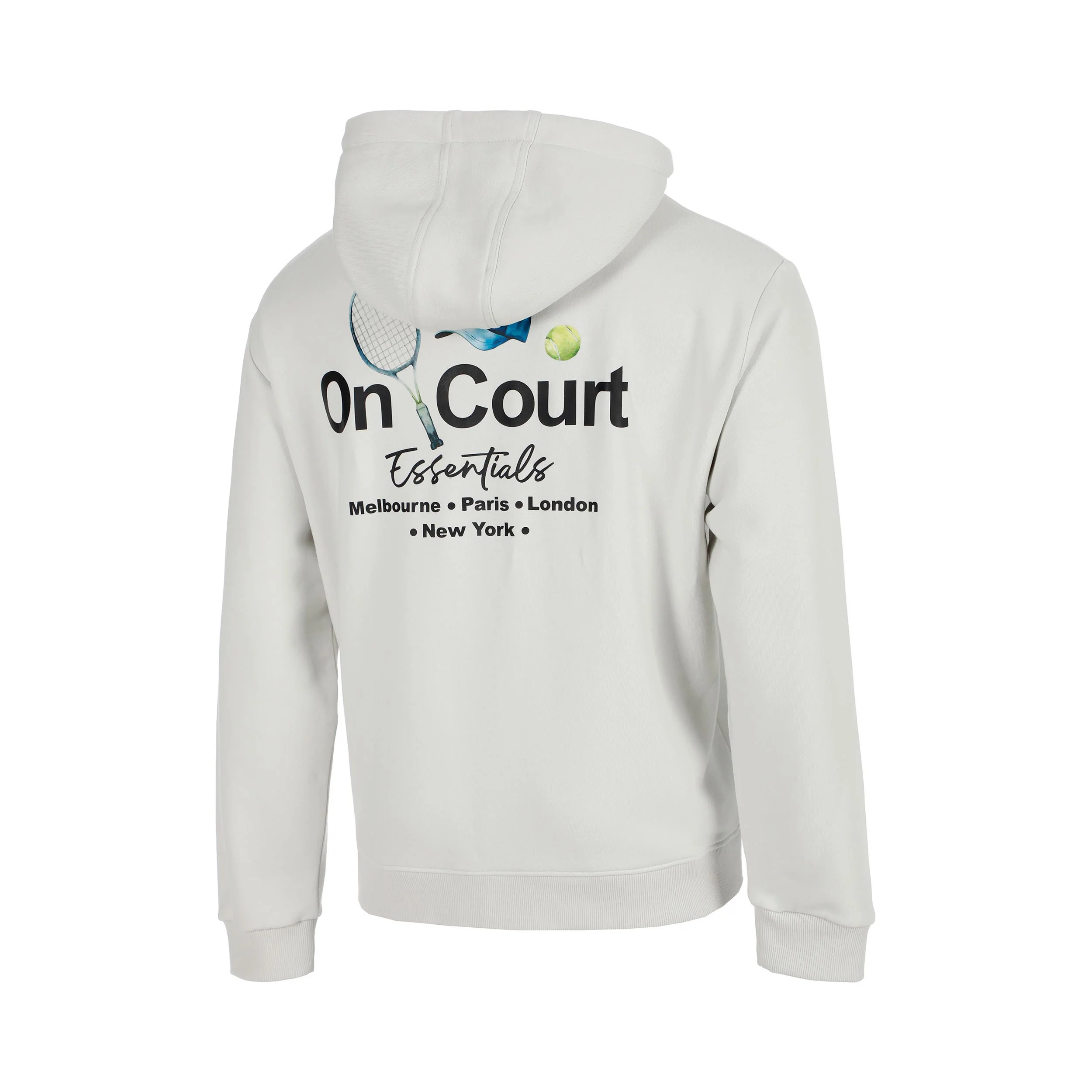 Crush On Court Essentials Sweatjacke Jungen-hellgrau, schwarz - Image 3