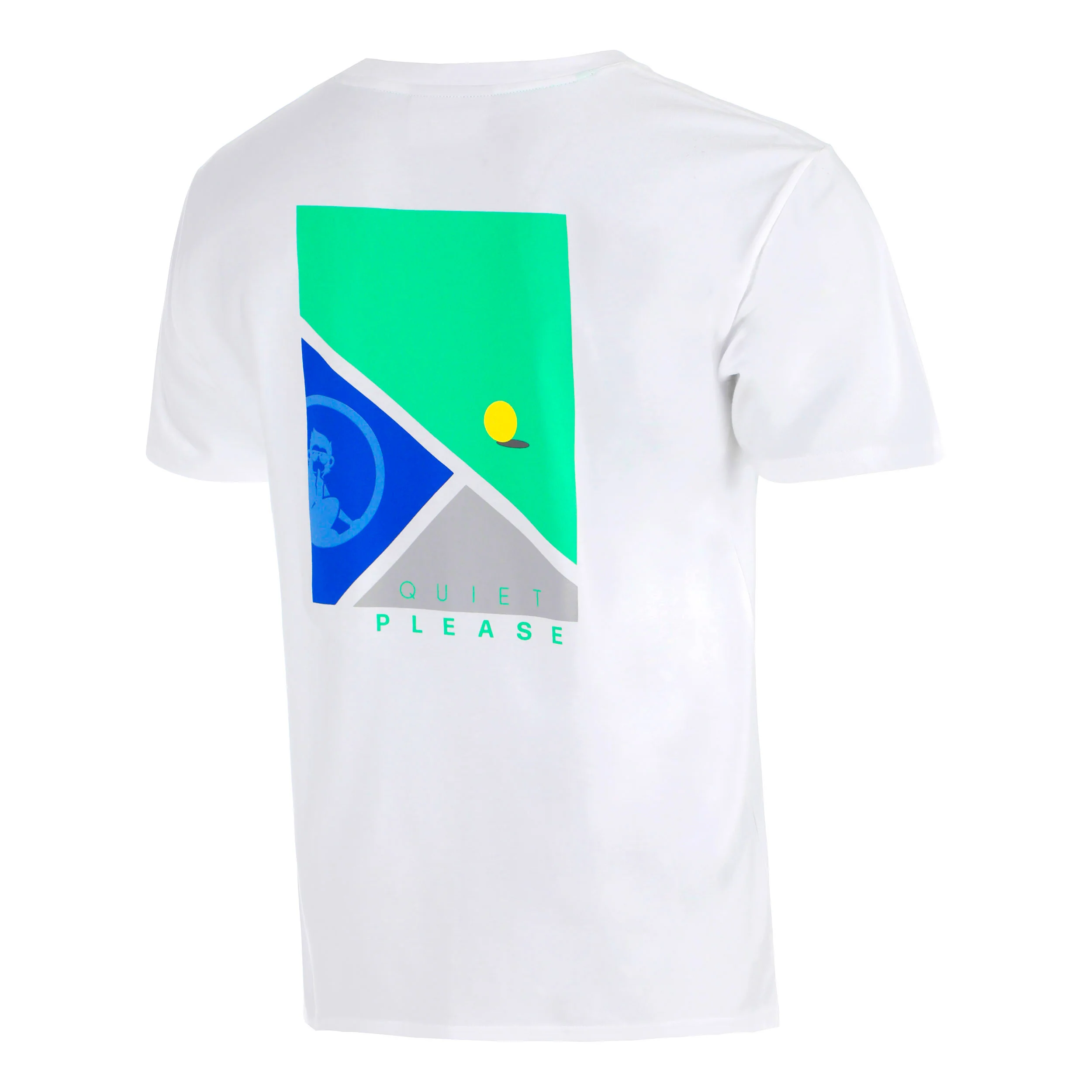 Crush T-Line T-Shirt Herren-weiß, blau - Image 3