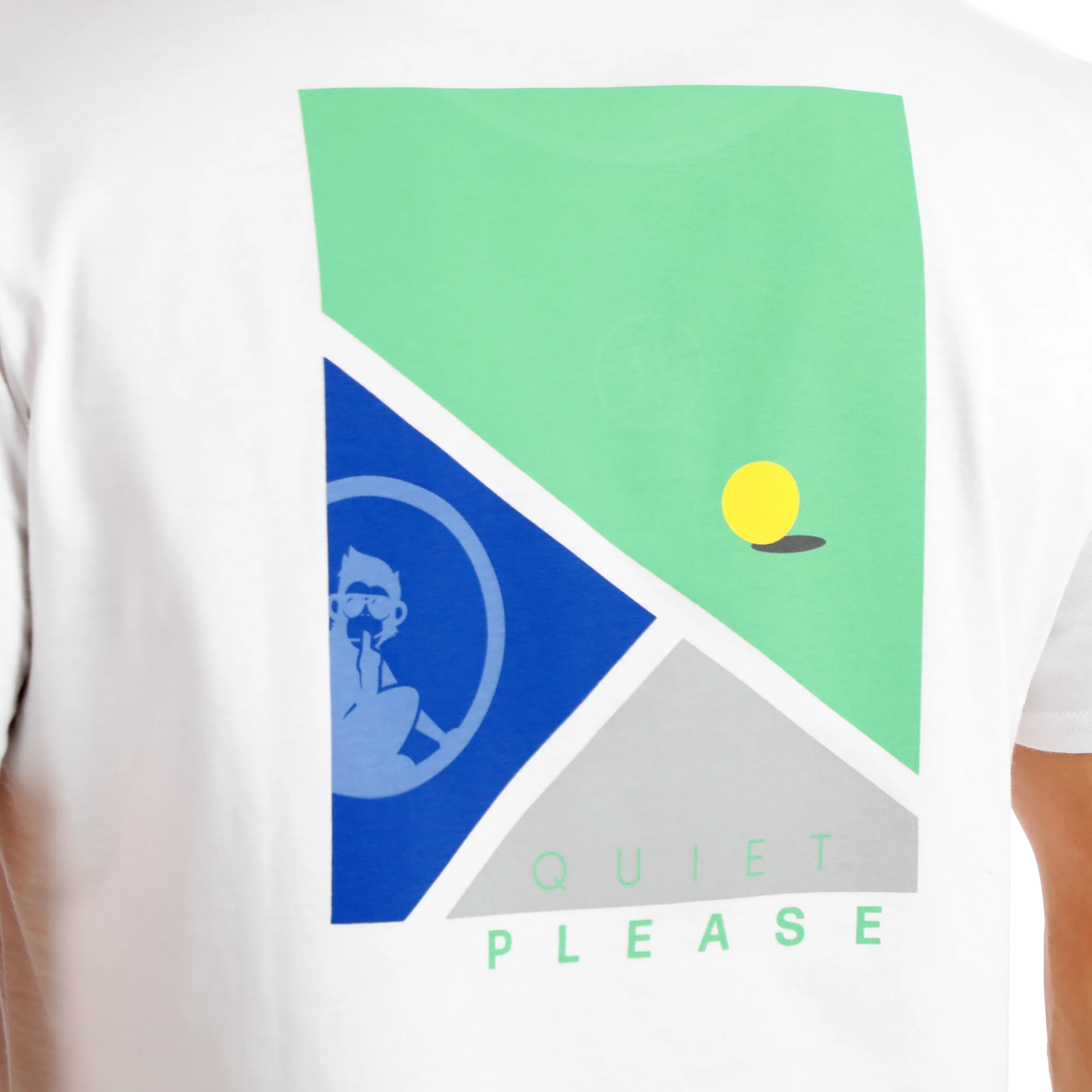 Crush T-Line T-Shirt Herren-weiß, blau - Image 8