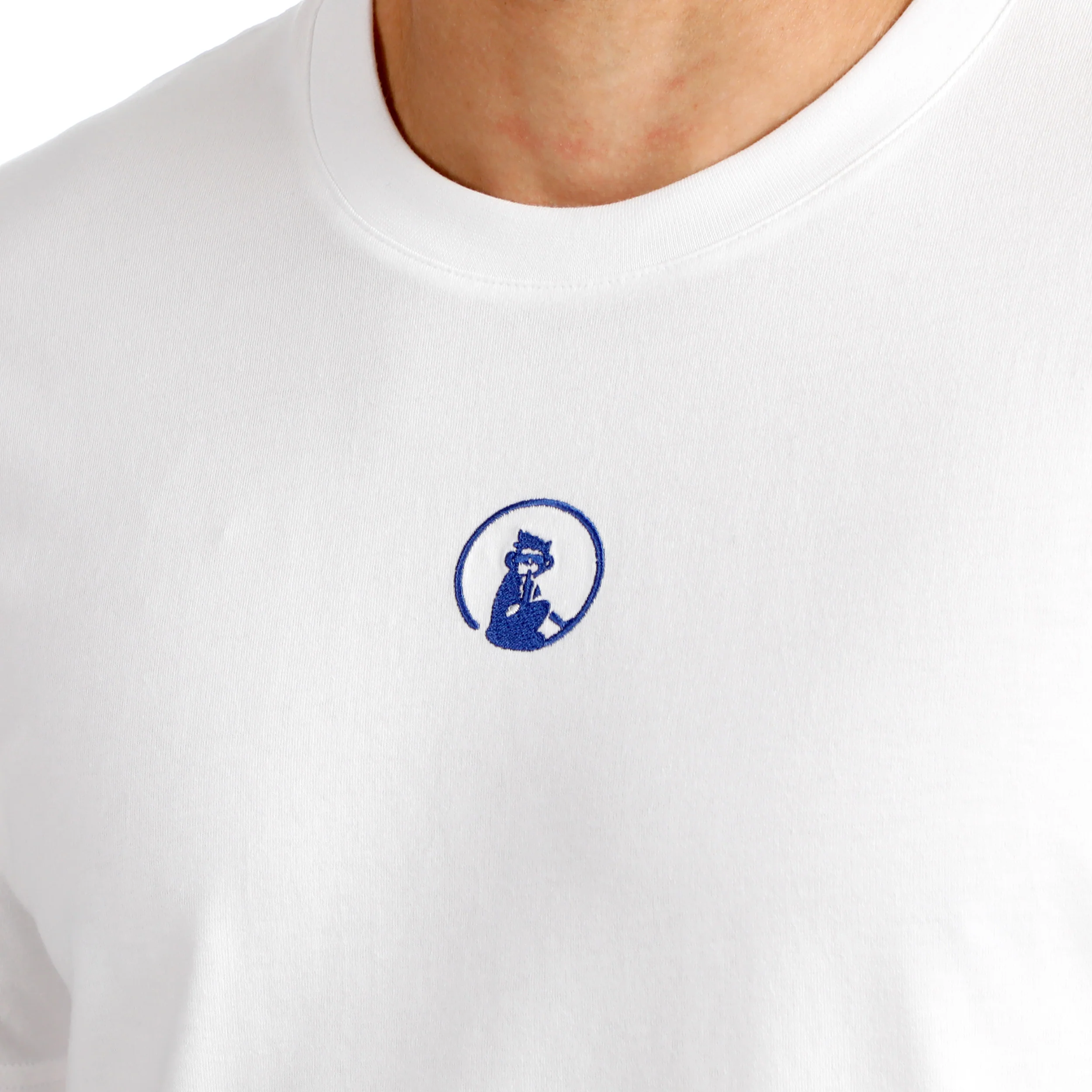 Crush T-Line T-Shirt Herren-weiß, blau - Image 9
