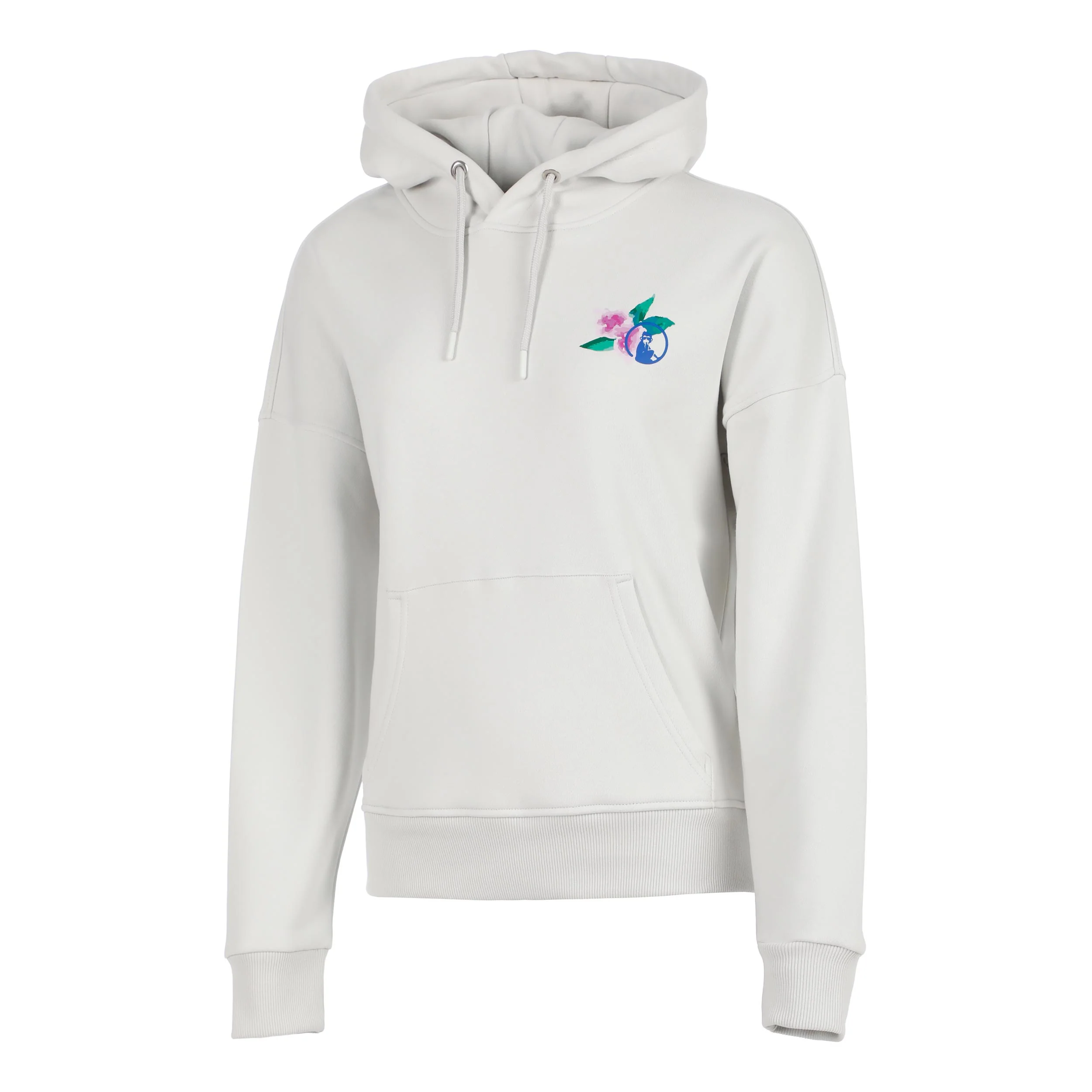 Crush TMTTC Hoody Damen-hellgrau, blau - Image 2