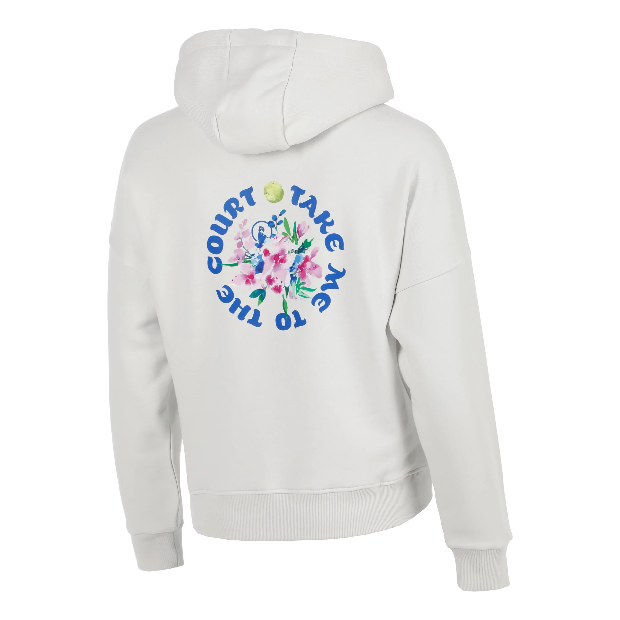 Crush TMTTC Hoody Damen-hellgrau, blau - Image 3