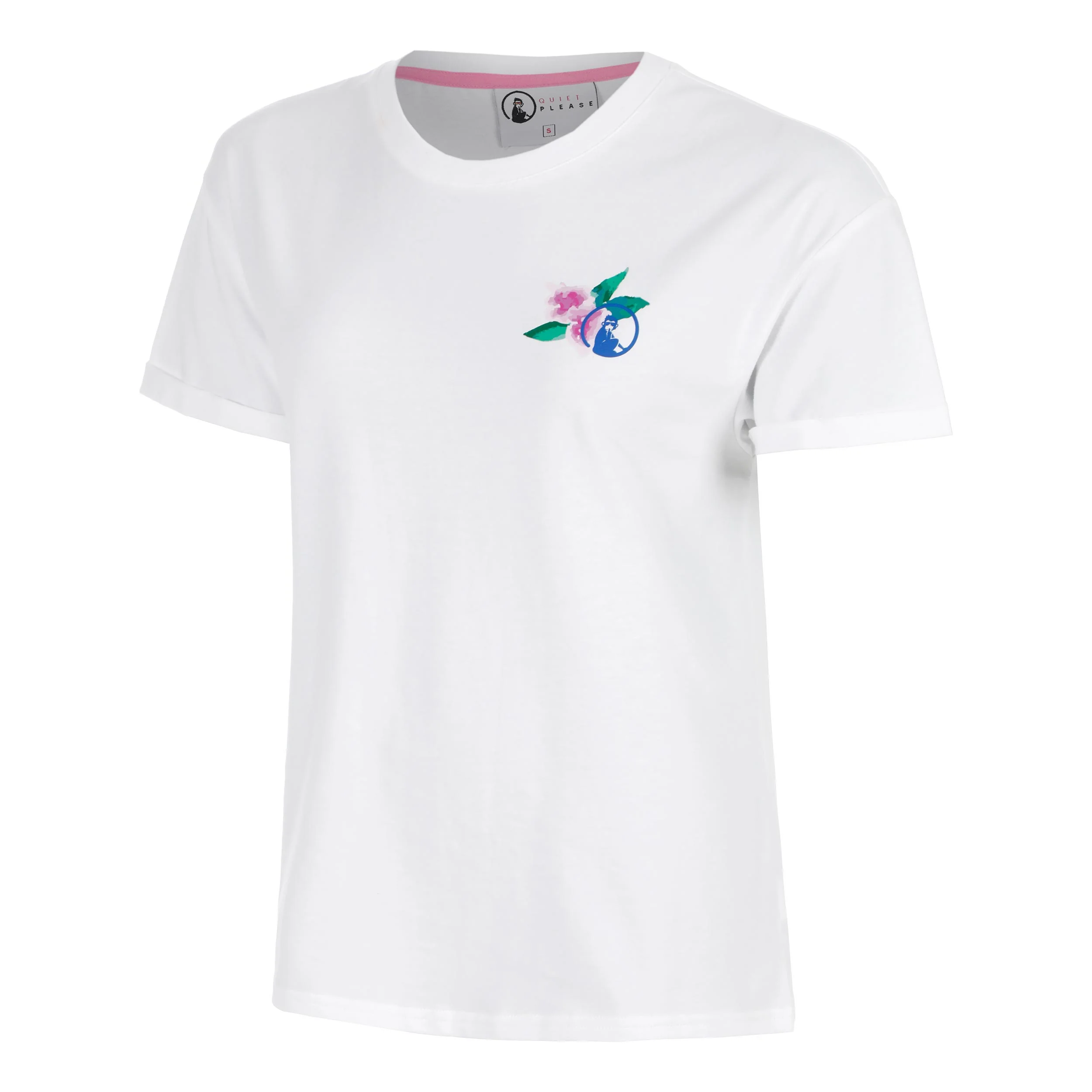 Crush TMTTC T-Shirt Damen-weiß, blau - Image 2