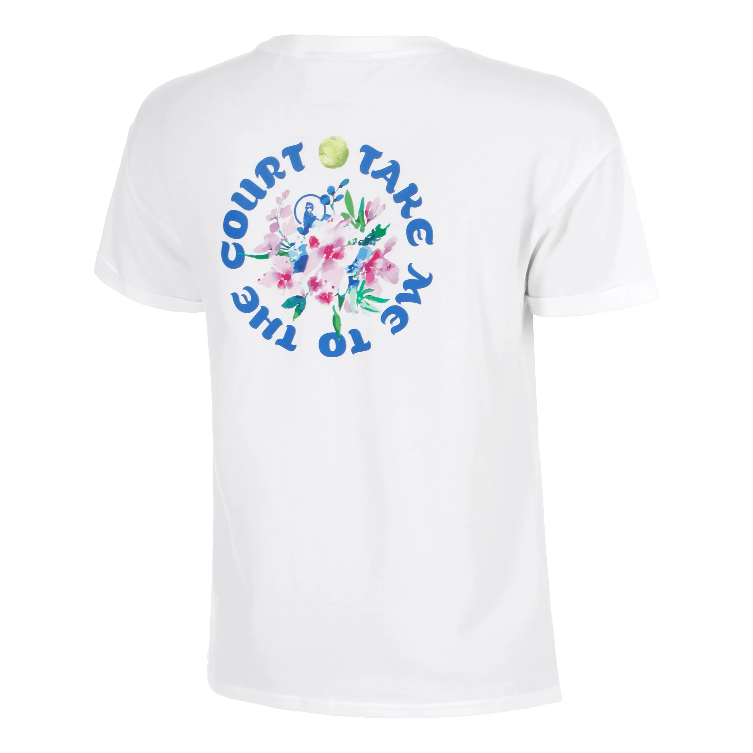 Crush TMTTC T-Shirt Damen-weiß, blau - Image 3