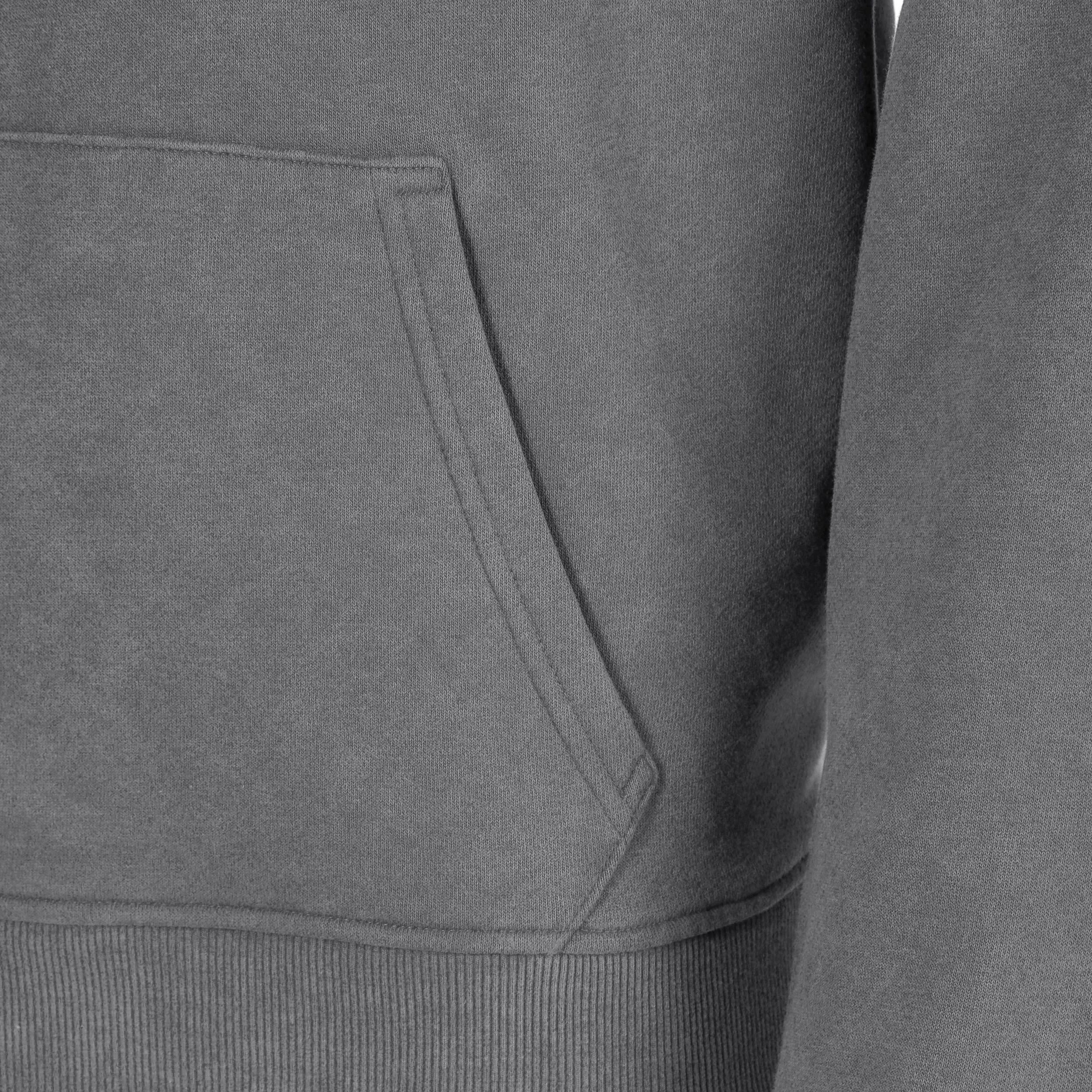 Crush Washed Out Loose Fit Hoody Herren-hellgrau, hellgrau - Image 4