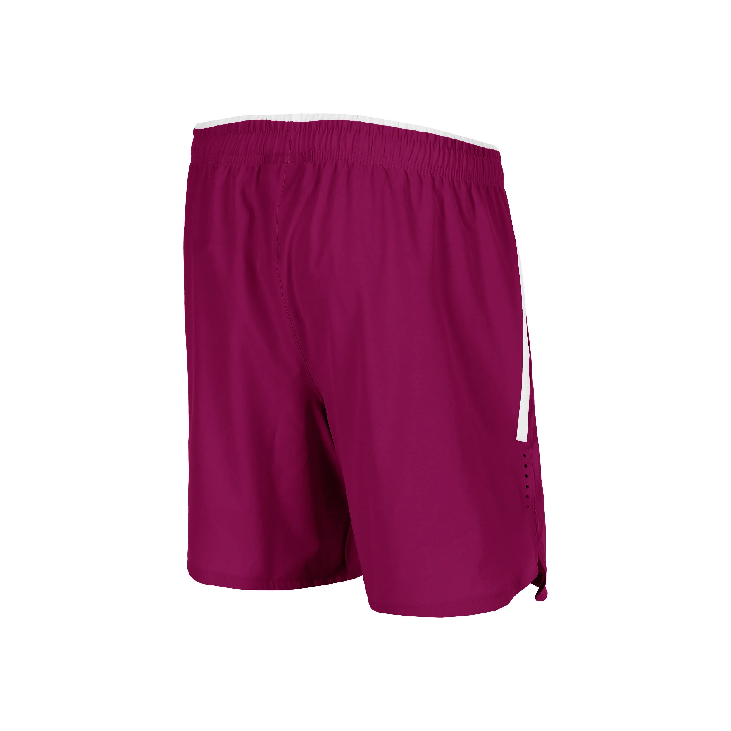 Drop 7in Shorts Herren-berry, weiß - Image 2
