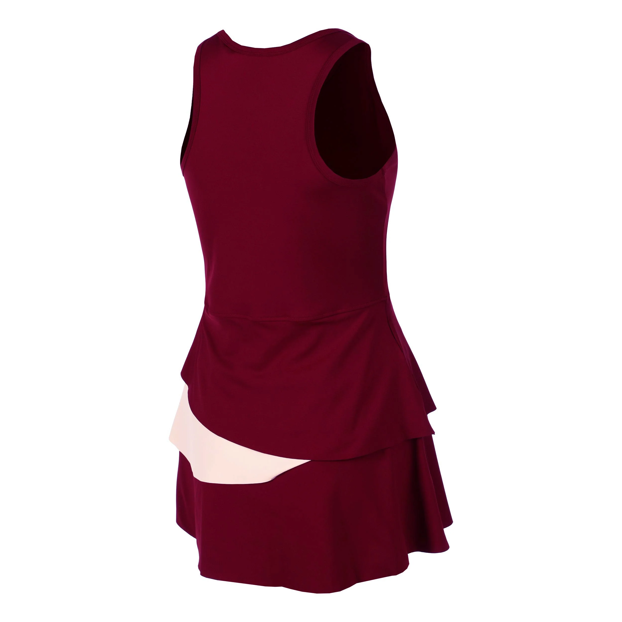 Endlessly Flounce Kleid Damen-Weinrot,Rosa - Image 2