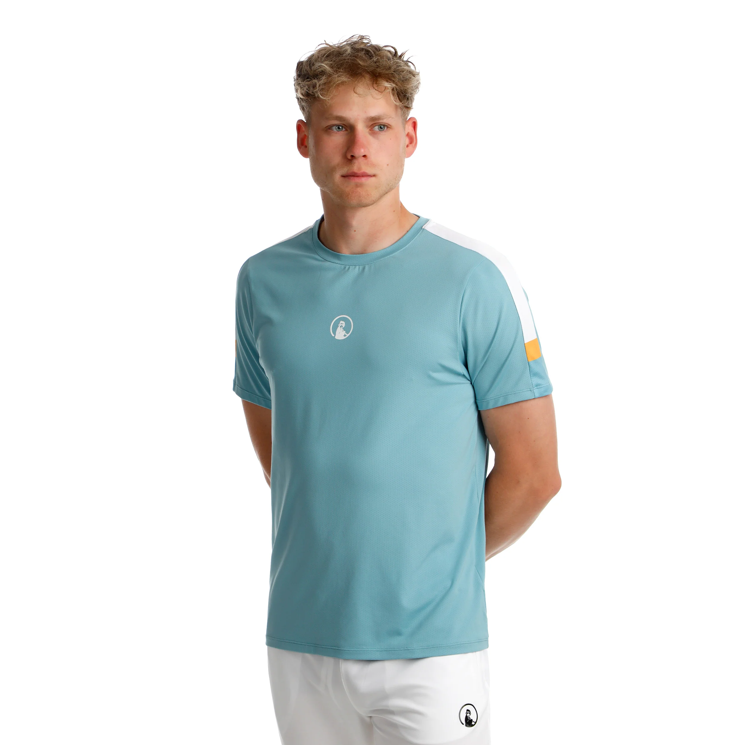 Endlessly Receiver Hori T-Shirt Herren-Hellblau,Mehrfarbig - Image 6