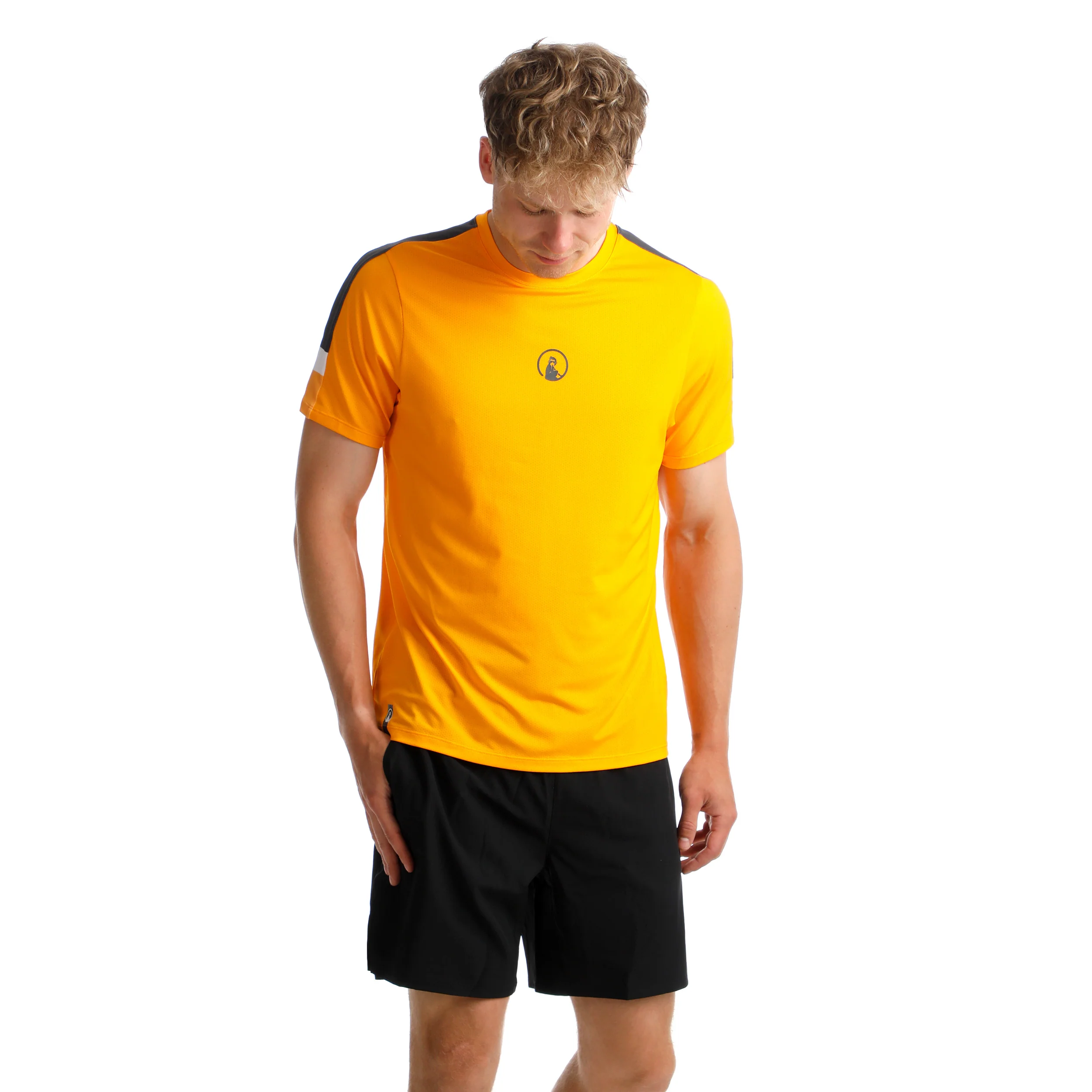 Endlessly Receiver Hori T-Shirt Herren-Orange,Mehrfarbig - Image 6