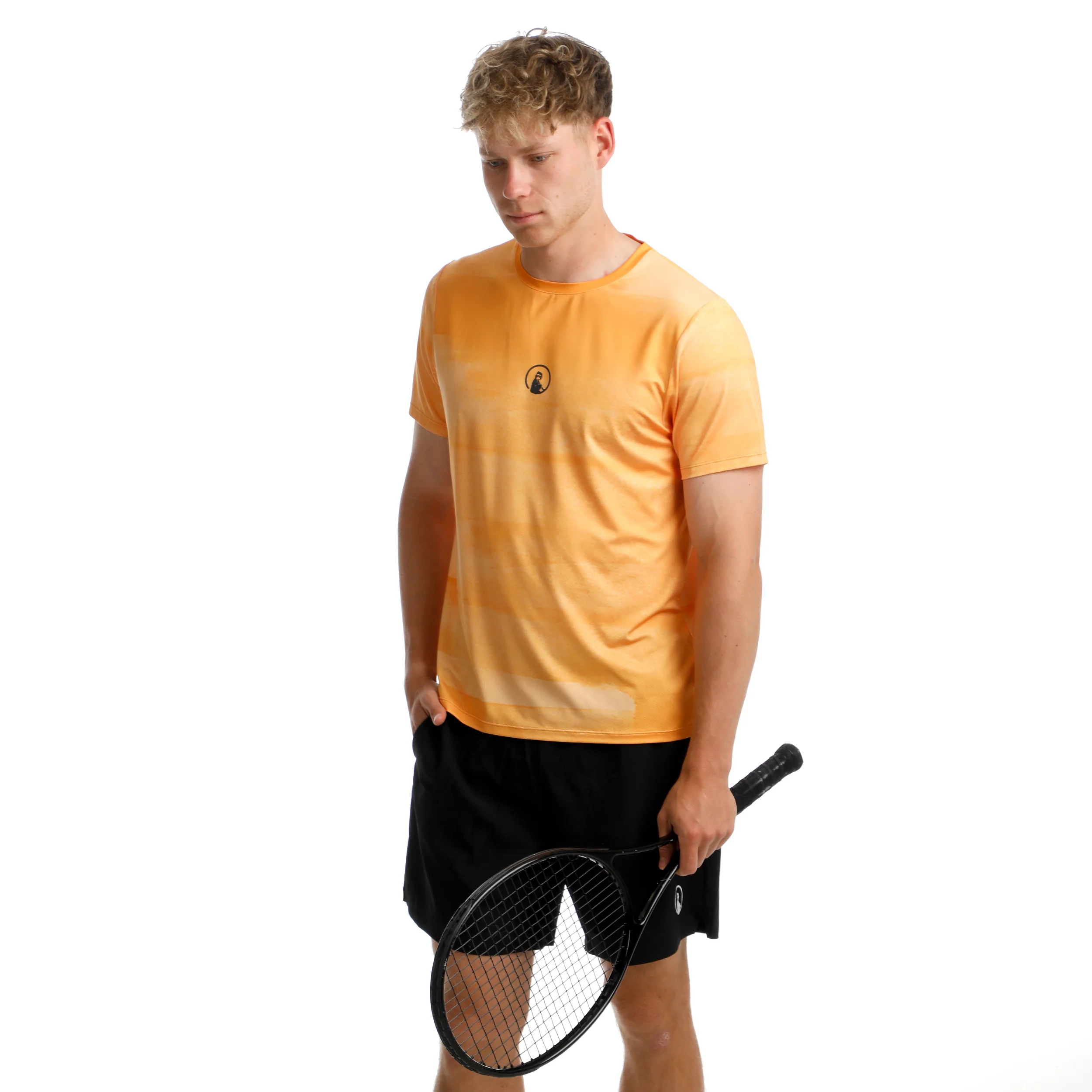 Endlessly Receiver Wipe T-Shirt Herren-Orange,Anthrazit - Image 5