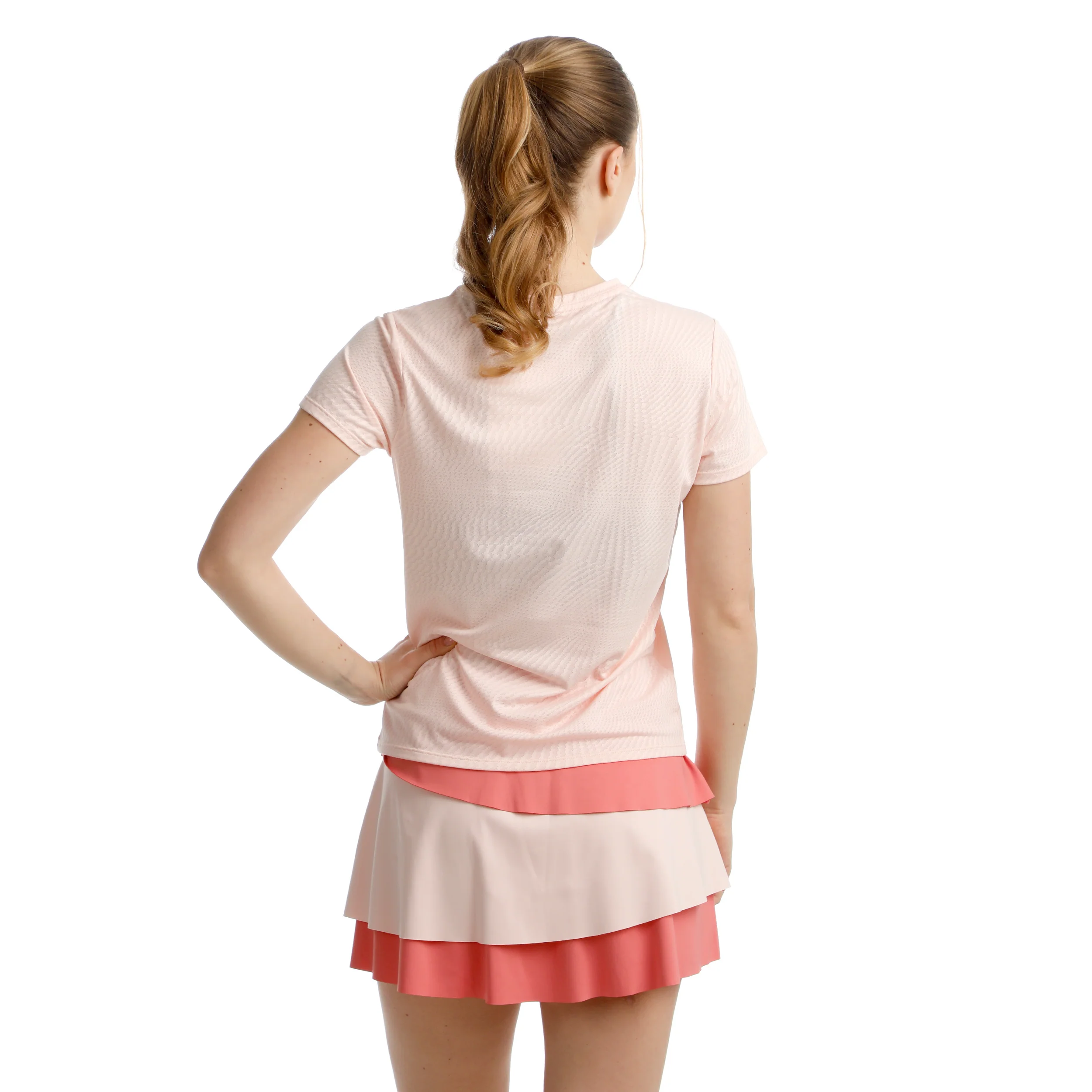 Endlessly Spin T-Shirt Damen-Rosa - Image 5