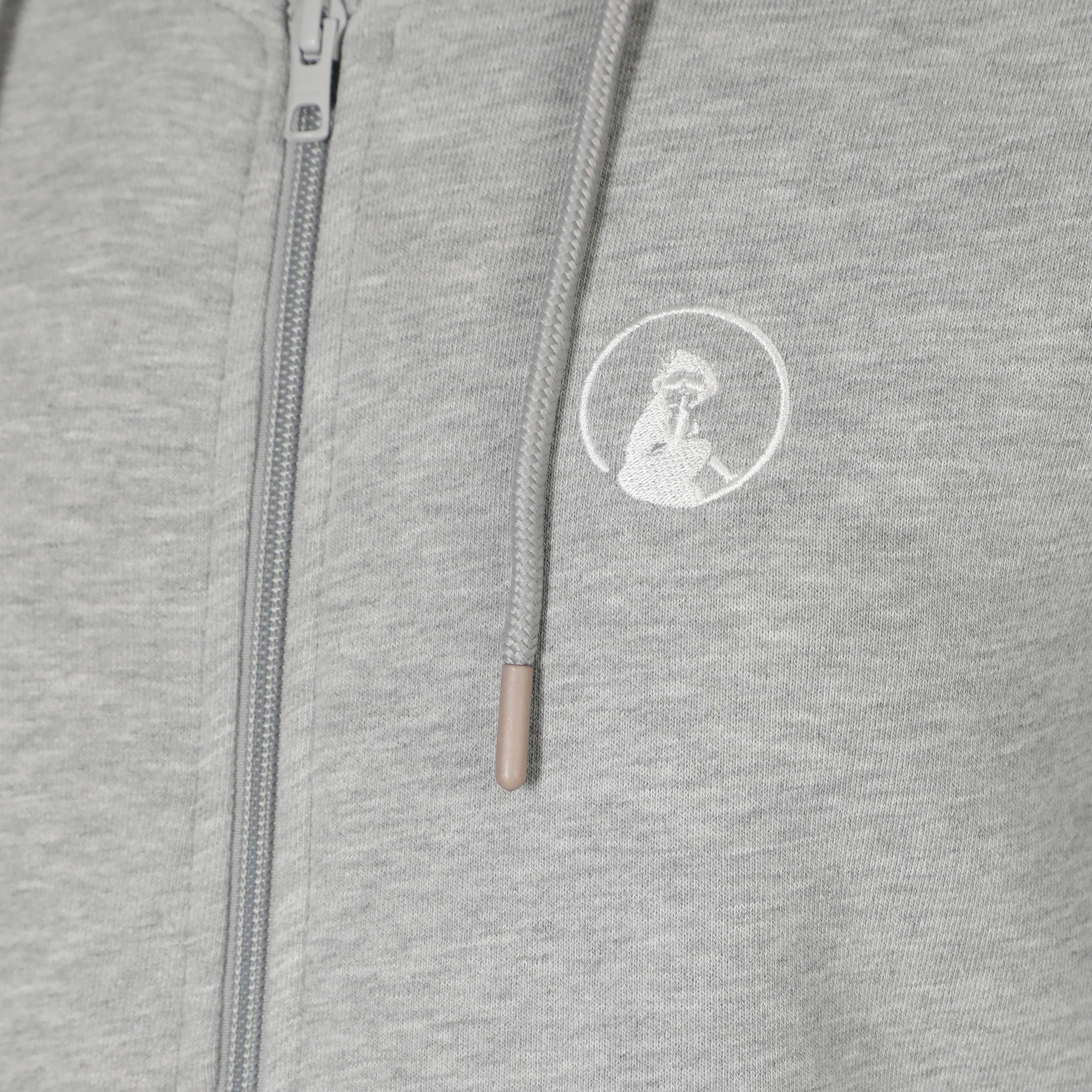 Essential Zip Sweatjacke Damen-grau - Image 3
