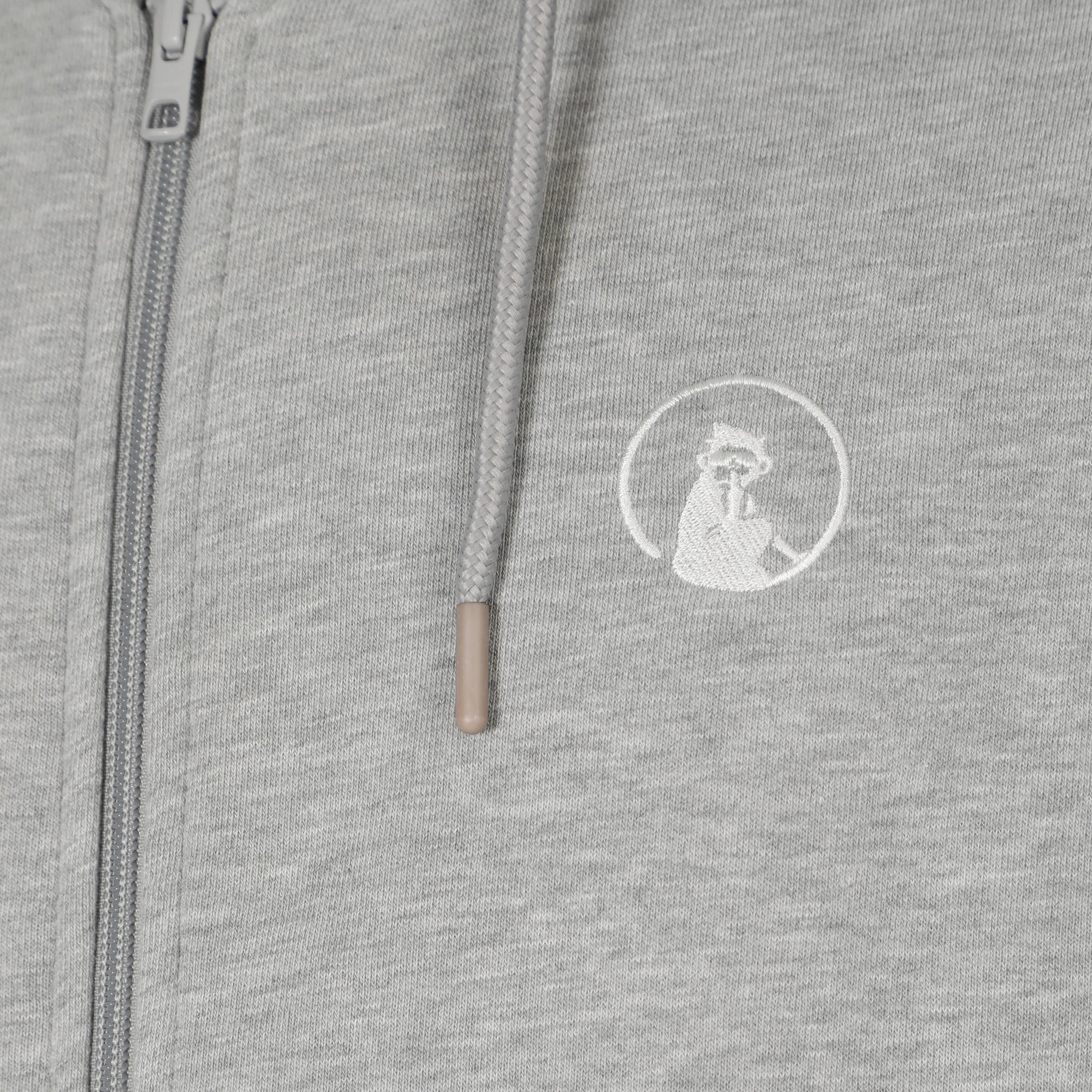Essential Zip Sweatjacke Herren-grau - Image 3