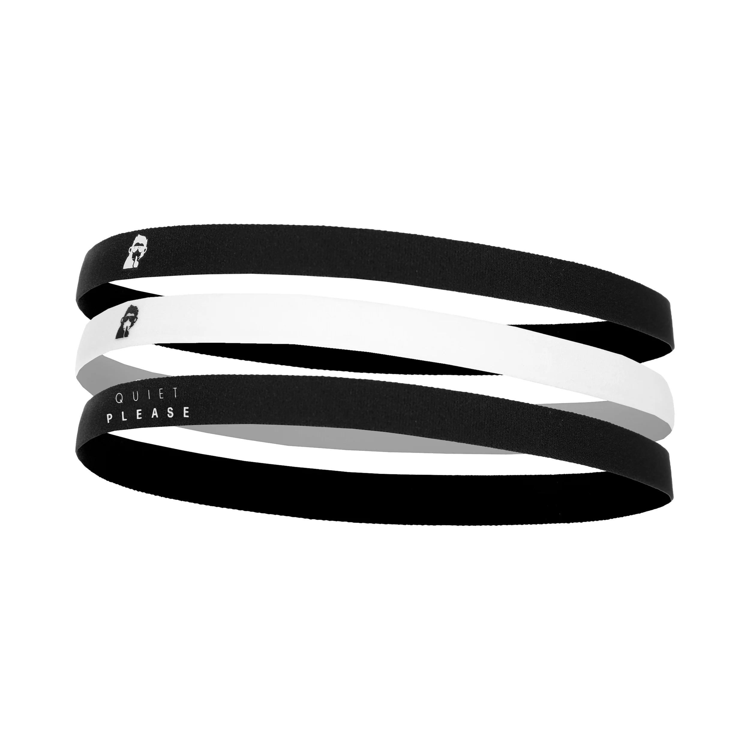 Haarband 3er Pack-Schwarz,Weiß
