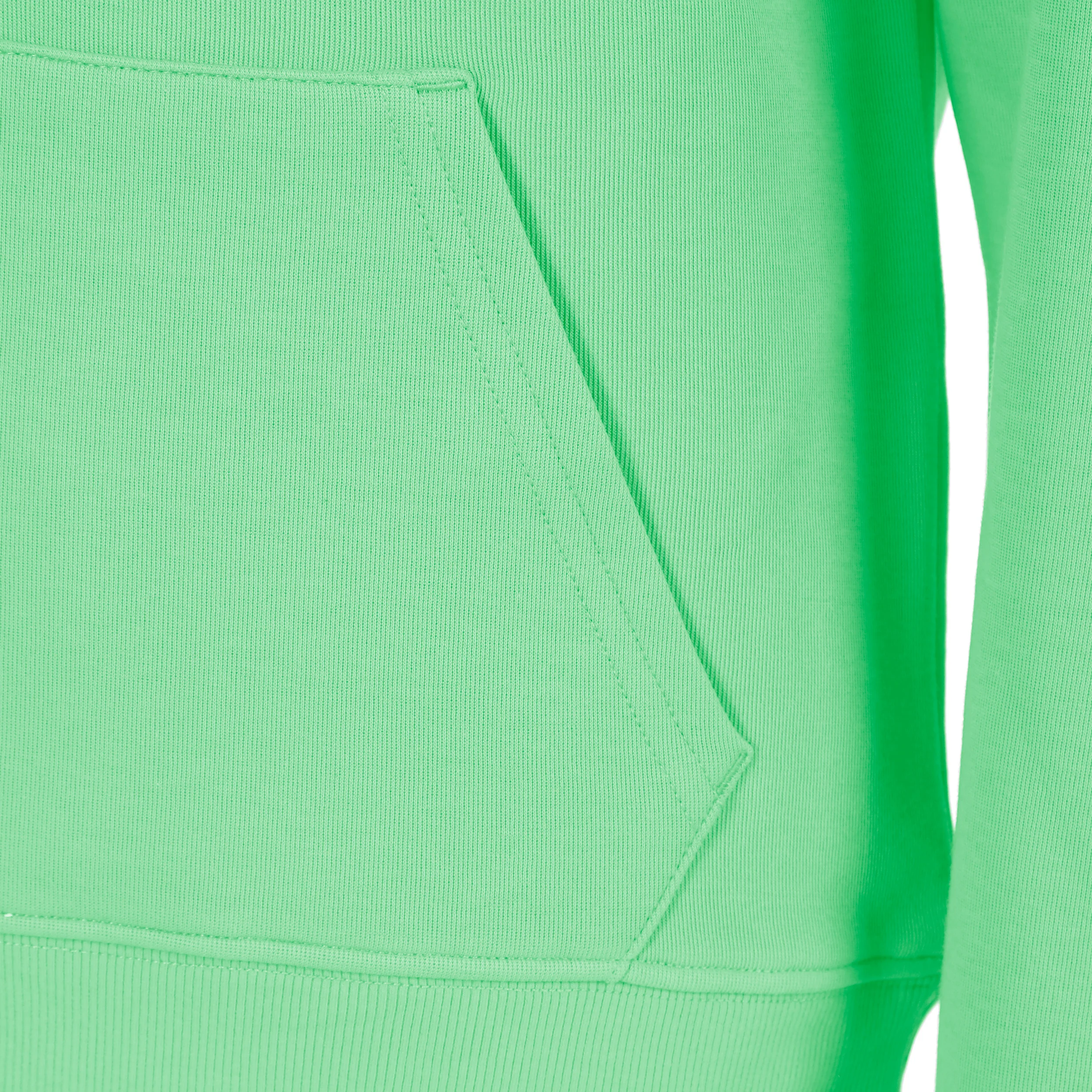 Joy Baseline Logo Hoody Jungen - grün, weiß - Image 4