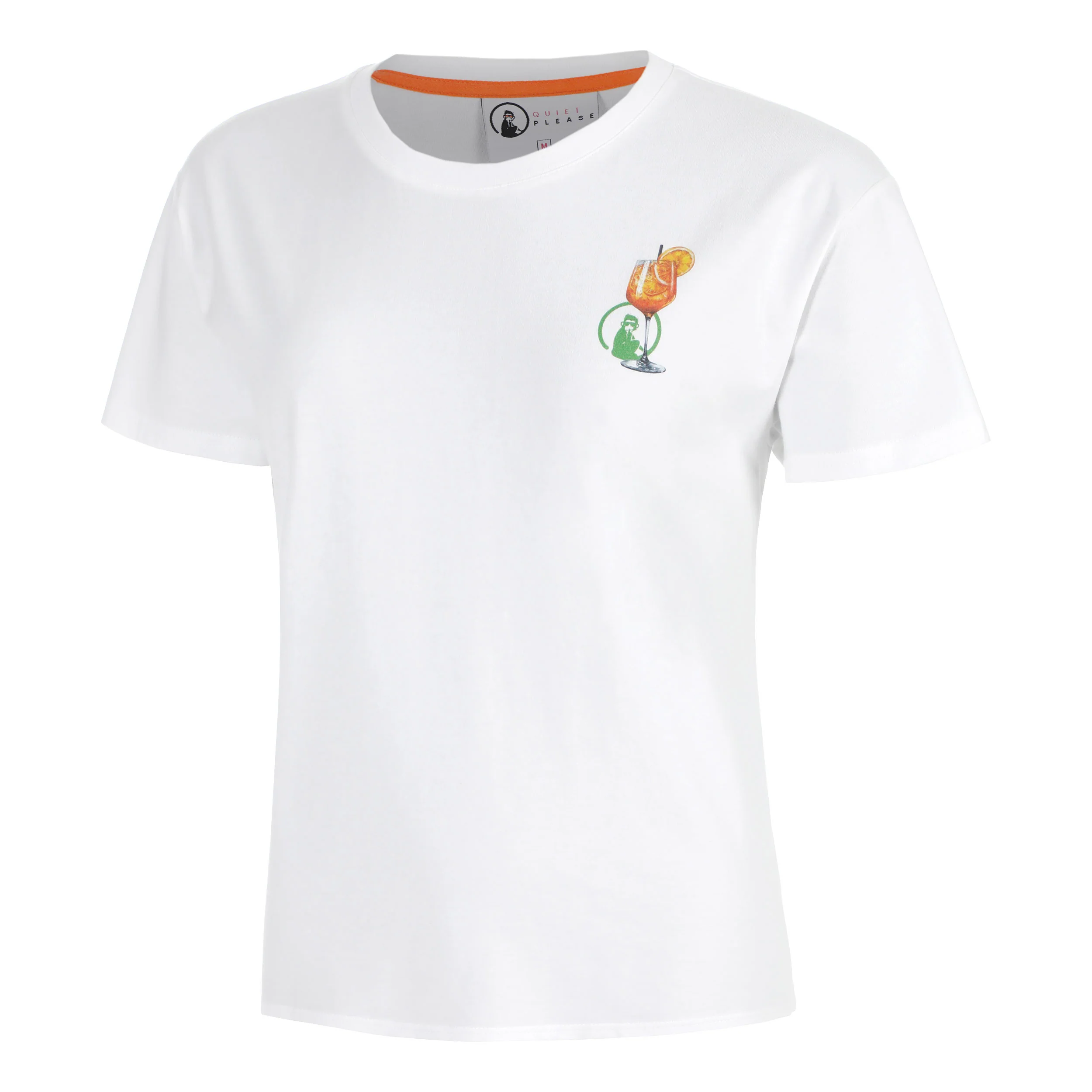 Joy Off Court Essentials T-Shirt Damen-weiß, grün - Image 2
