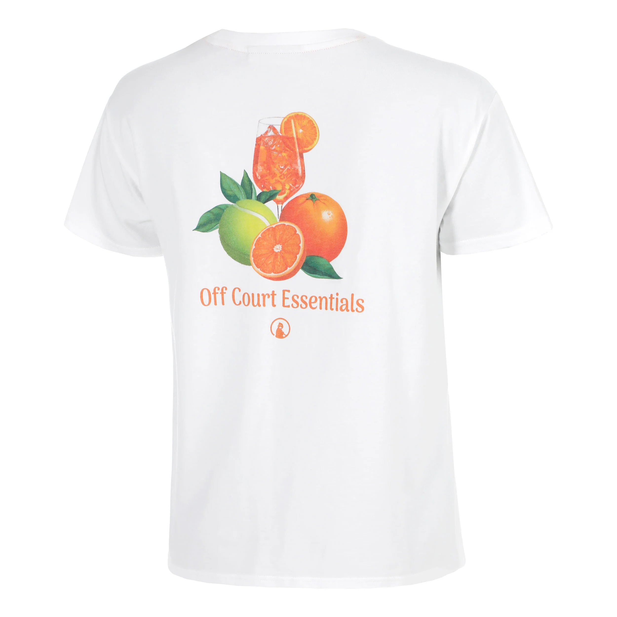Joy Off Court Essentials T-Shirt Damen-weiß, grün - Image 3