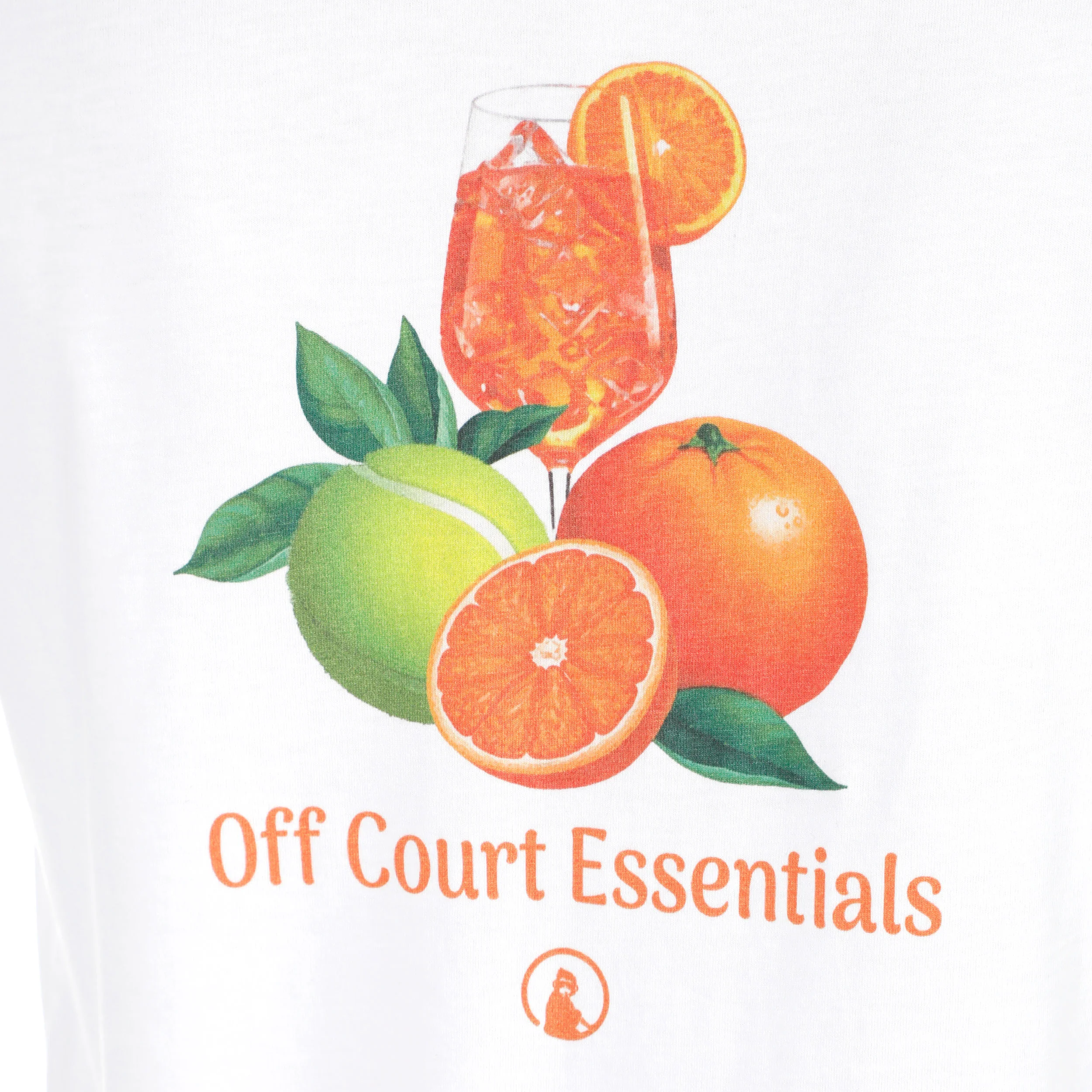Joy Off Court Essentials T-Shirt Damen-weiß, grün - Image 5