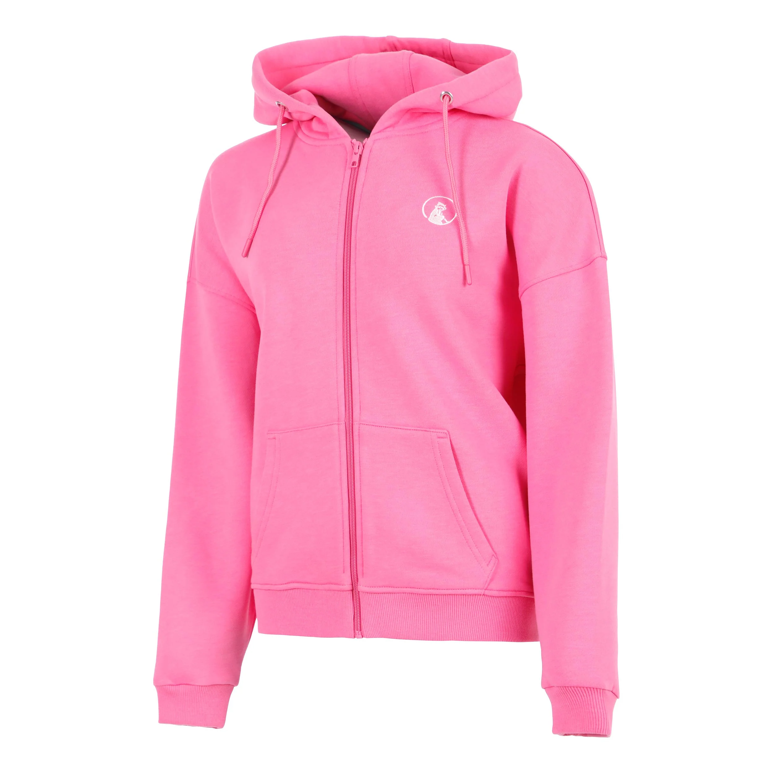 Joy Palm Court Sweatjacke Damen-pink, weiß - Image 2